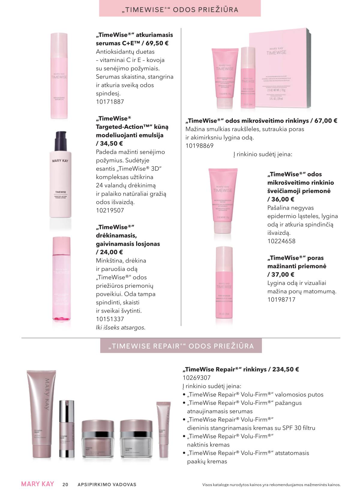 MARY KAY - TheLOOKFall 20 puslapis