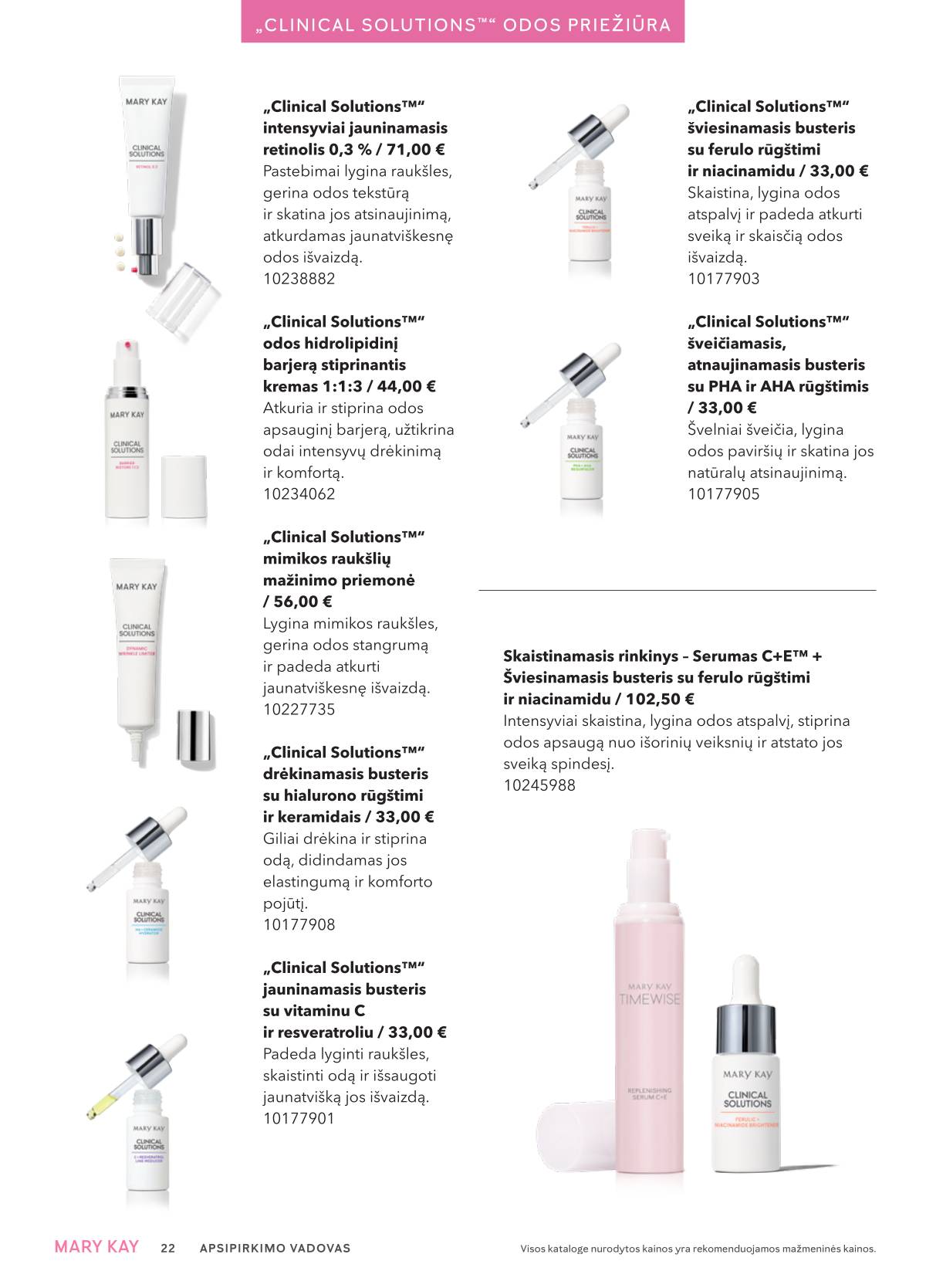 MARY KAY - TheLOOKFall 22 puslapis