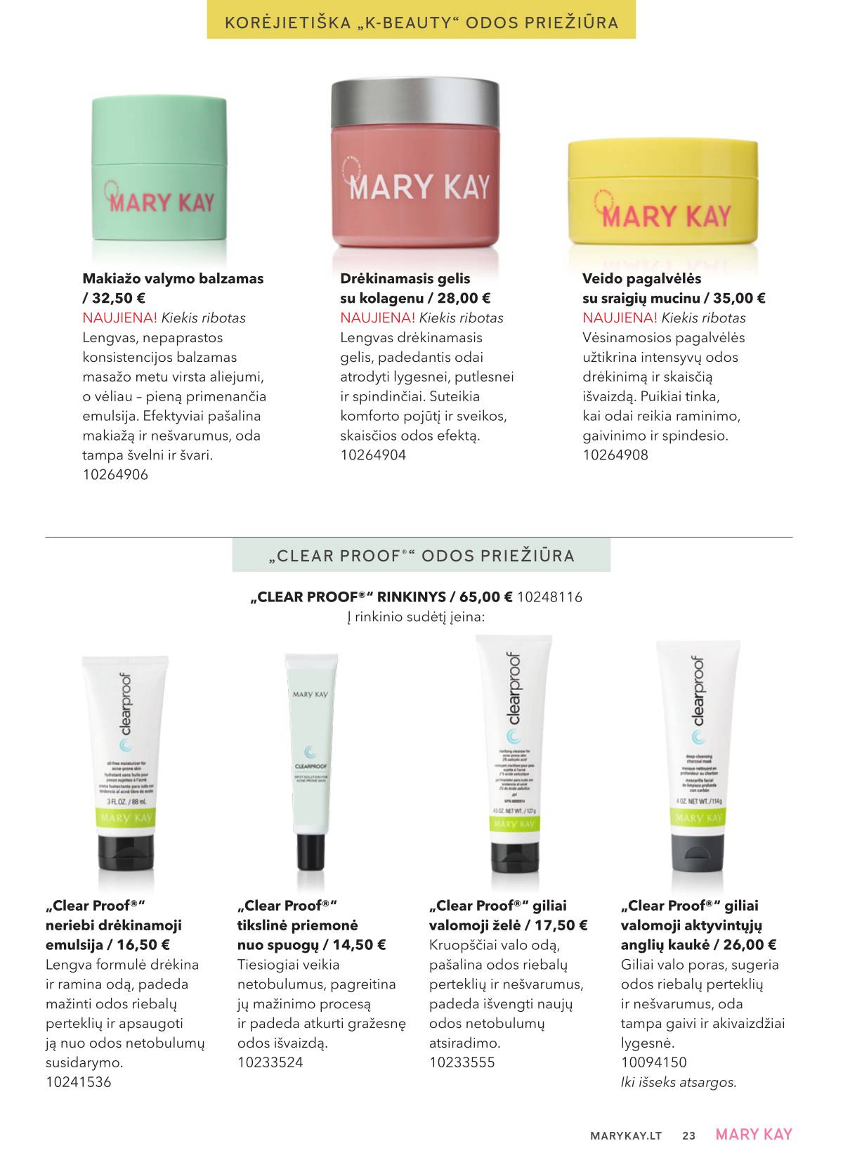 MARY KAY - TheLOOKFall 23 puslapis