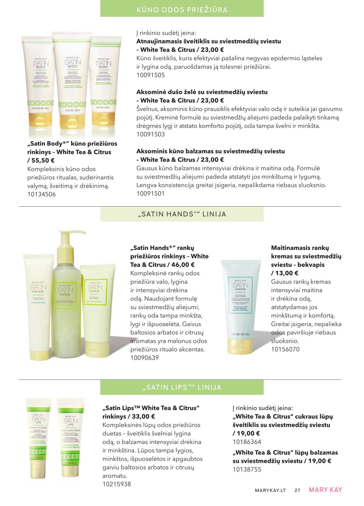 MARY KAY - TheLOOKFall 27 puslapis