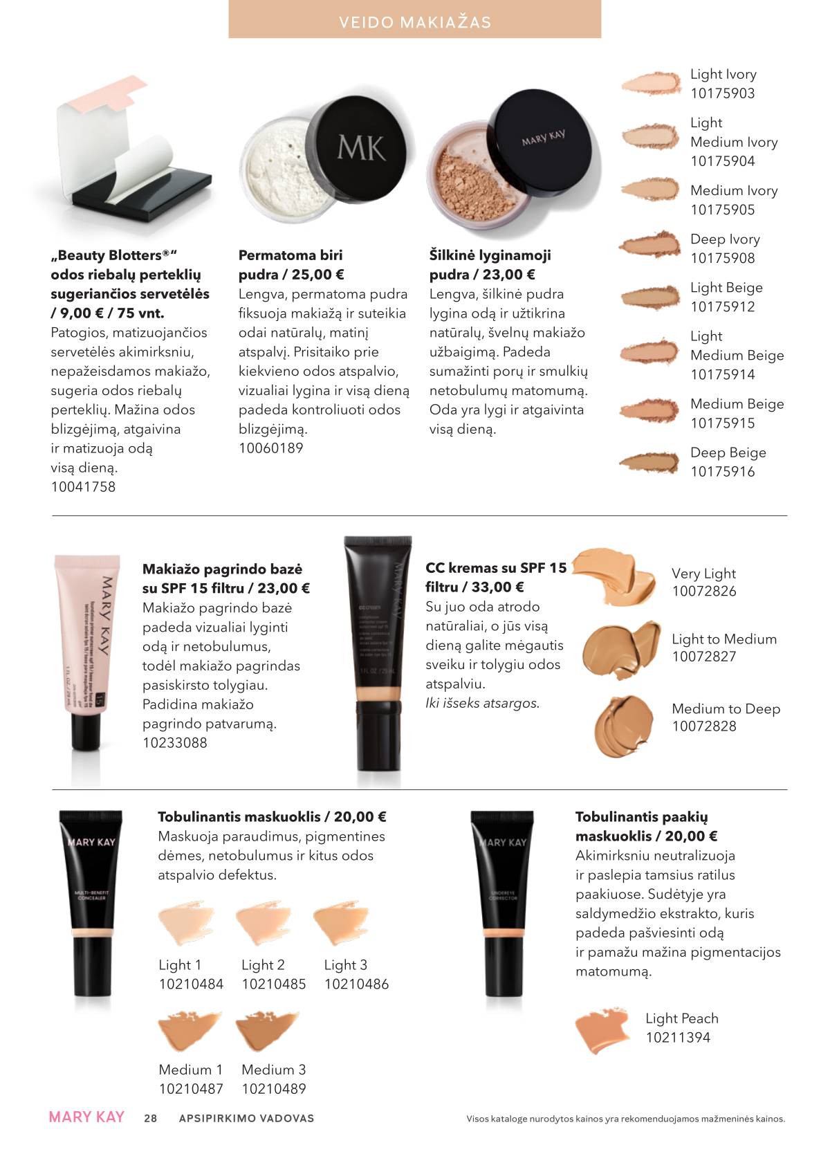 MARY KAY - TheLOOKFall 28 puslapis