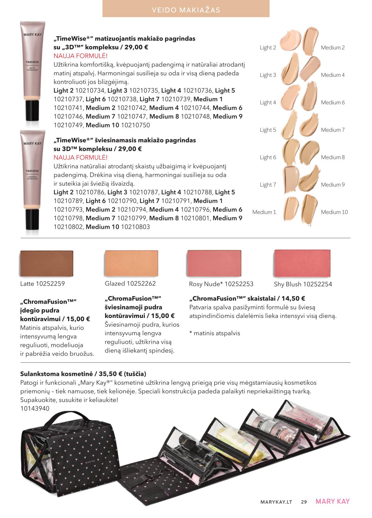 MARY KAY - TheLOOKFall 29 puslapis