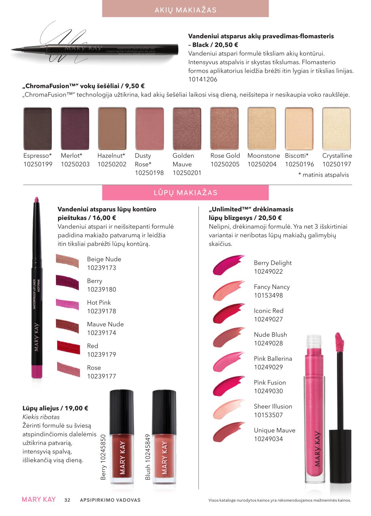 MARY KAY - TheLOOKFall 32 puslapis