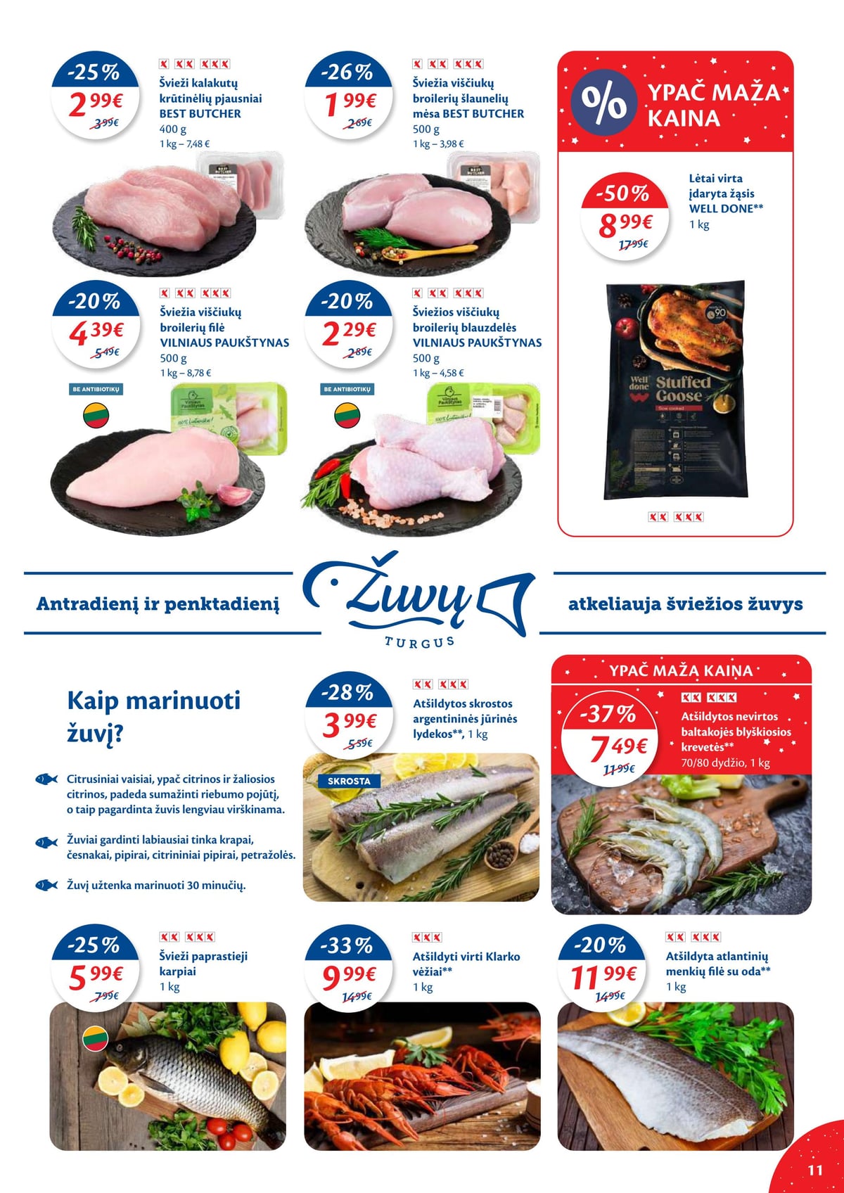 Maxima 'MAXIMA kaininis leidinys Nr. 50–51' 11 puslapis