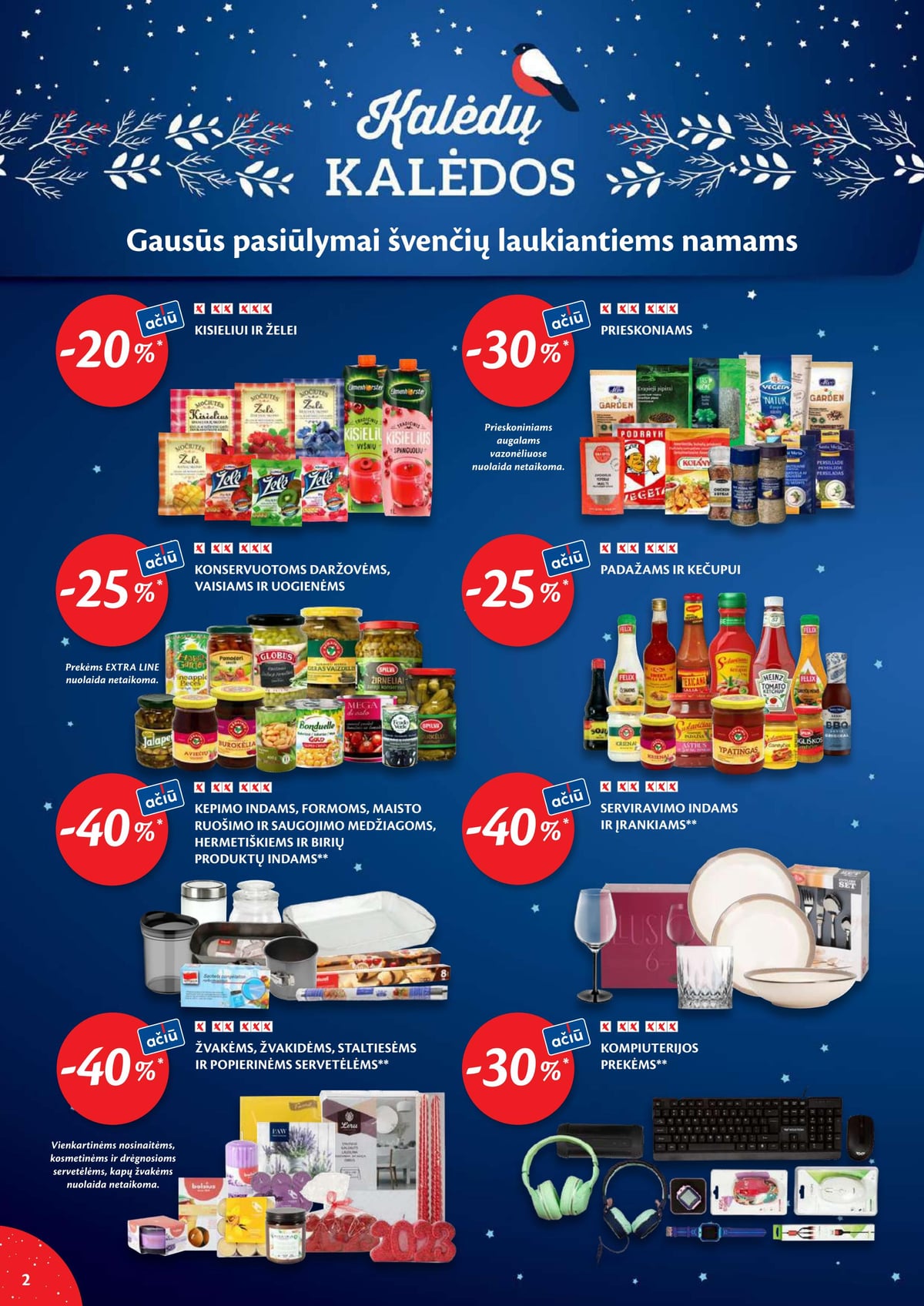 Maxima 'MAXIMA kaininis leidinys Nr. 50–51' 2 puslapis