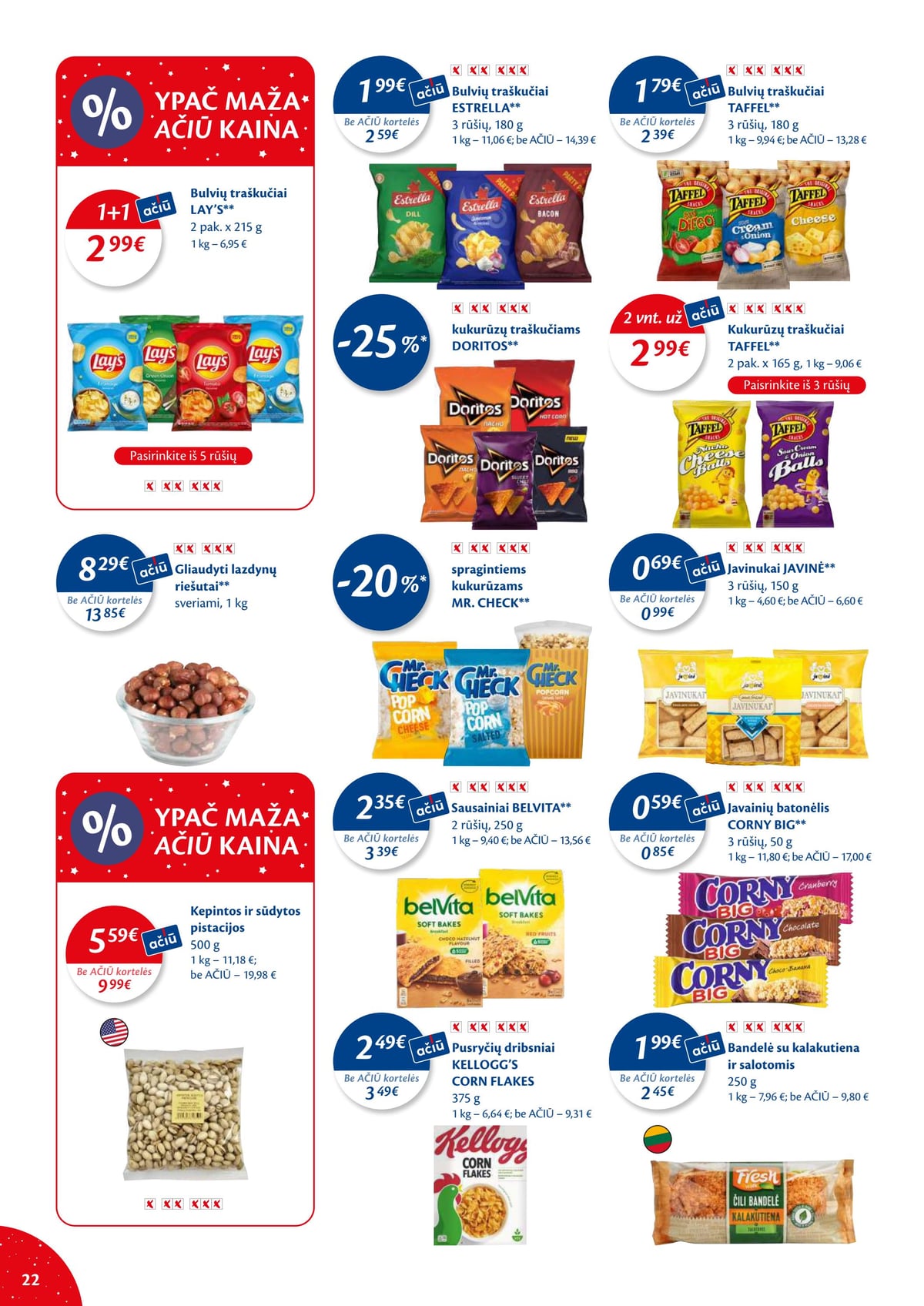 Maxima 'MAXIMA kaininis leidinys Nr. 50–51' 22 puslapis