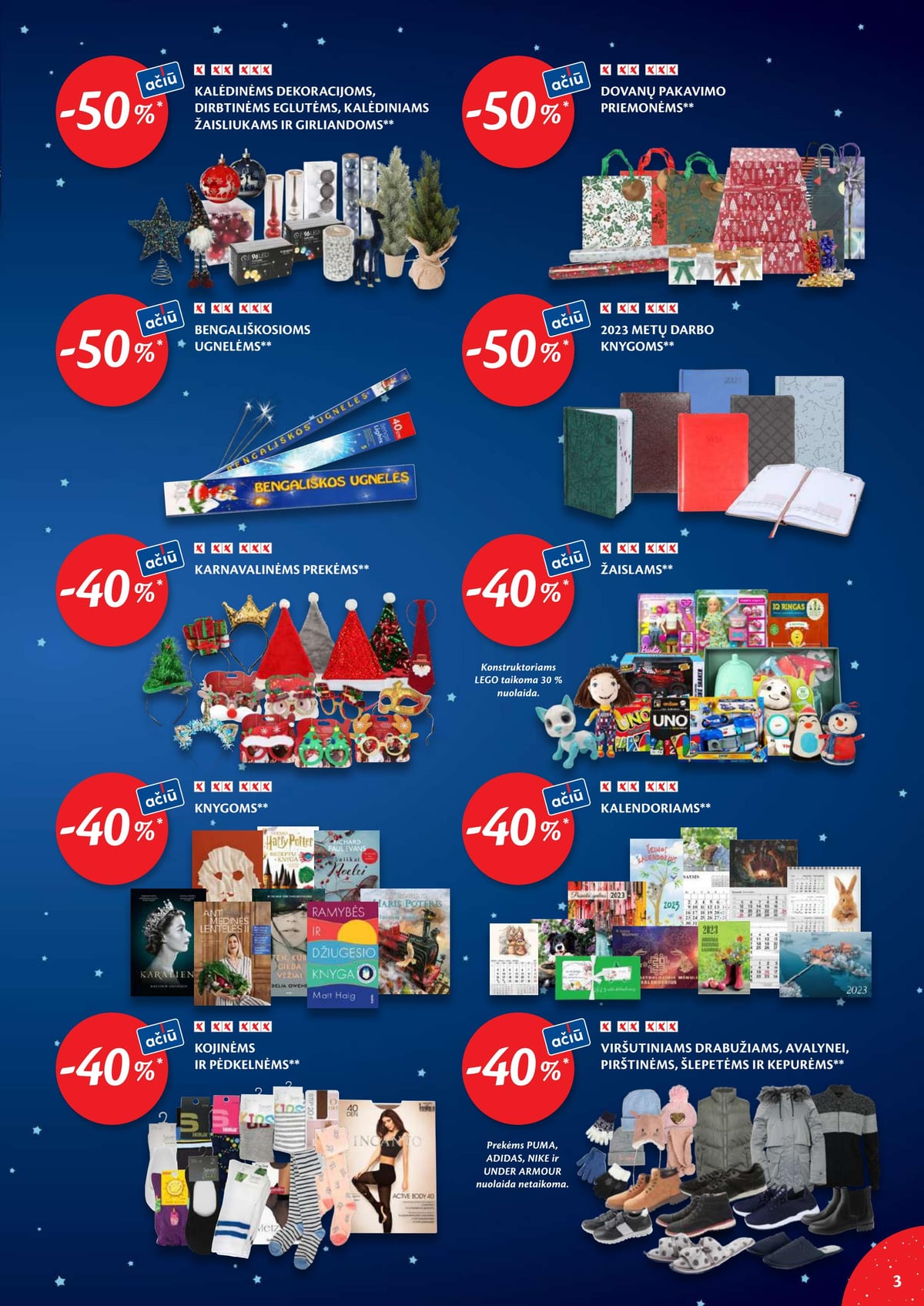 Maxima 'MAXIMA kaininis leidinys Nr. 50–51' 3 puslapis