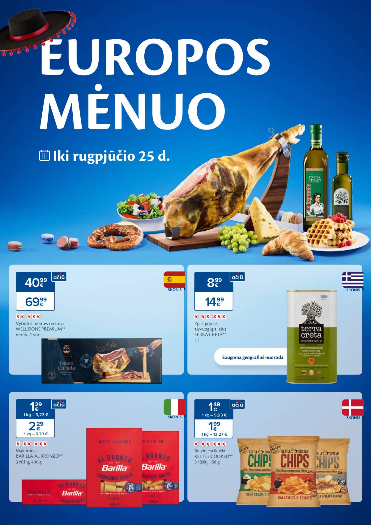 Maxima - "Maxima" EUROPOS MĖNUO nuolaidų katalogas 1 puslapis