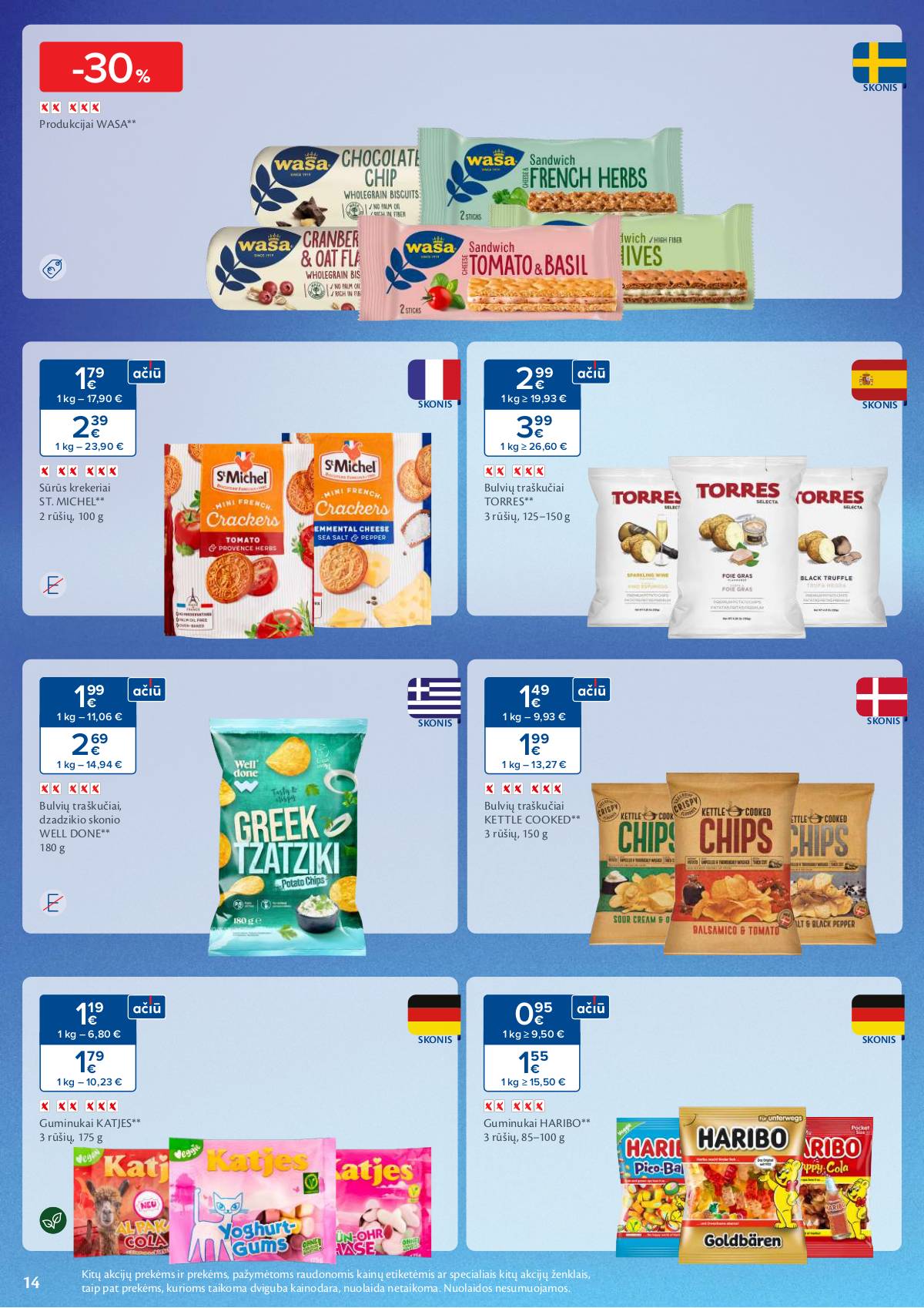 Maxima - "Maxima" EUROPOS MĖNUO nuolaidų katalogas 14 puslapis