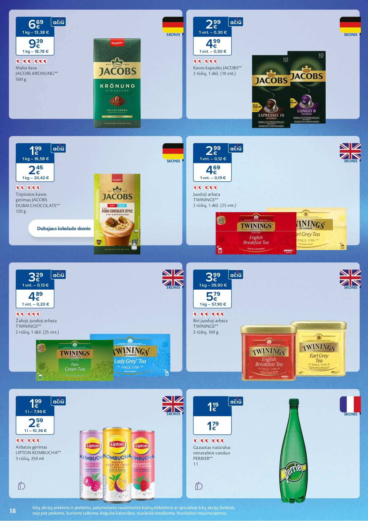 Maxima - "Maxima" EUROPOS MĖNUO nuolaidų katalogas 18 puslapis