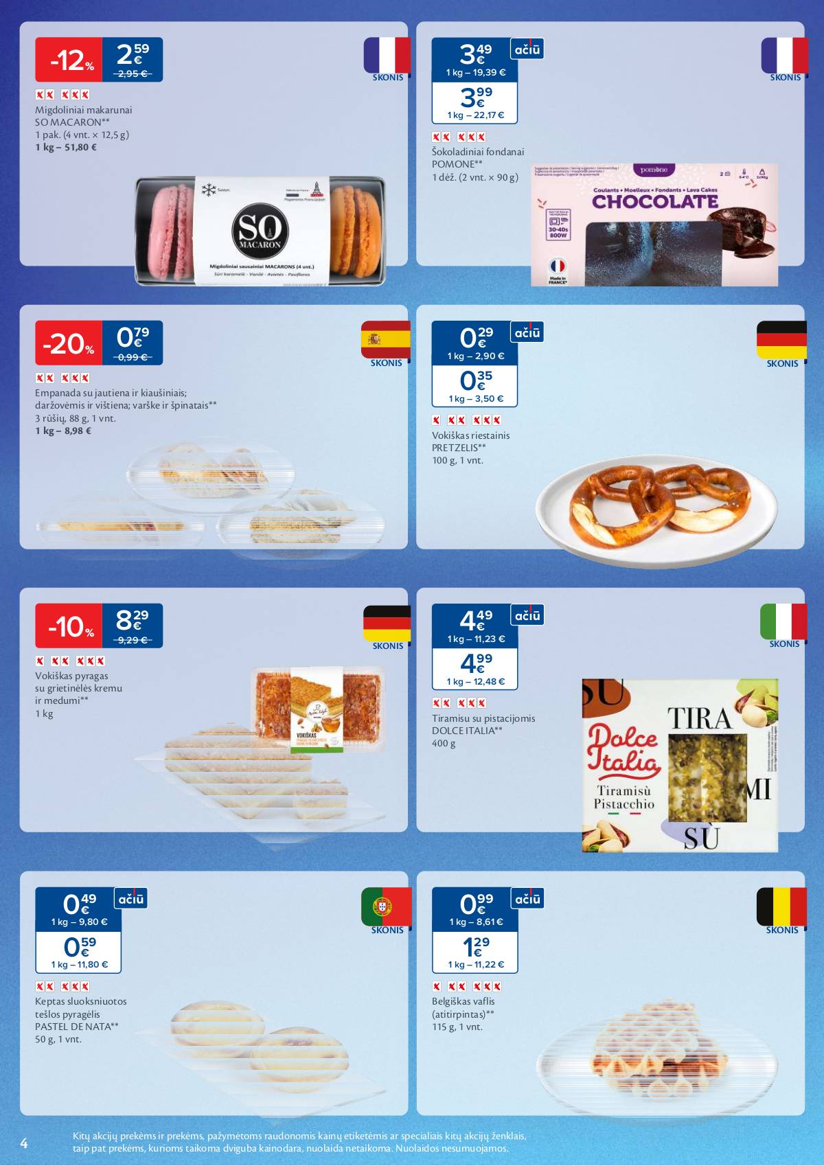Maxima - "Maxima" EUROPOS MĖNUO nuolaidų katalogas 4 puslapis