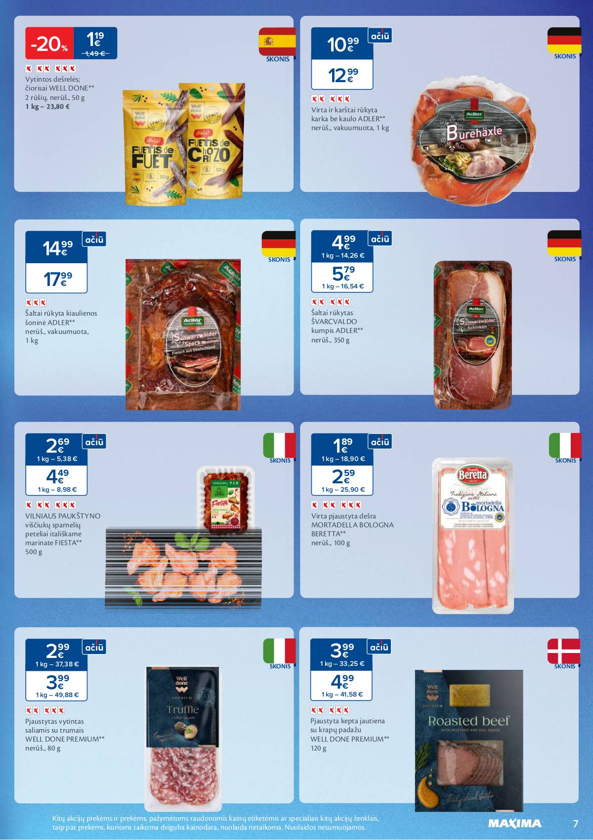 Maxima - "Maxima" EUROPOS MĖNUO nuolaidų katalogas 7 puslapis