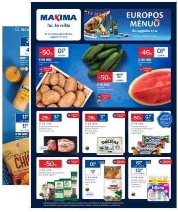 Maxima - Naujausias Maxima akcijų leidinys | 2025-08-19 - 2025-08-25 2025-08-19 – 2025-08-25