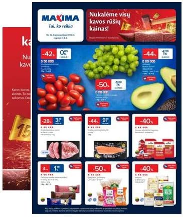 Maxima - Naujausias Maxima akcijų leidinys | 2025-09-02 - 2025-09-08 2025-09-02 – 2025-09-08