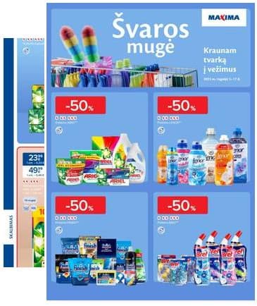Maxima - Švaros mugė 2025-09-03 – 2025-09-17