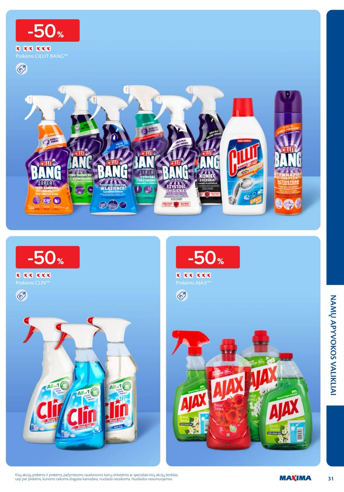 Maxima - Švaros mugė 31 puslapis