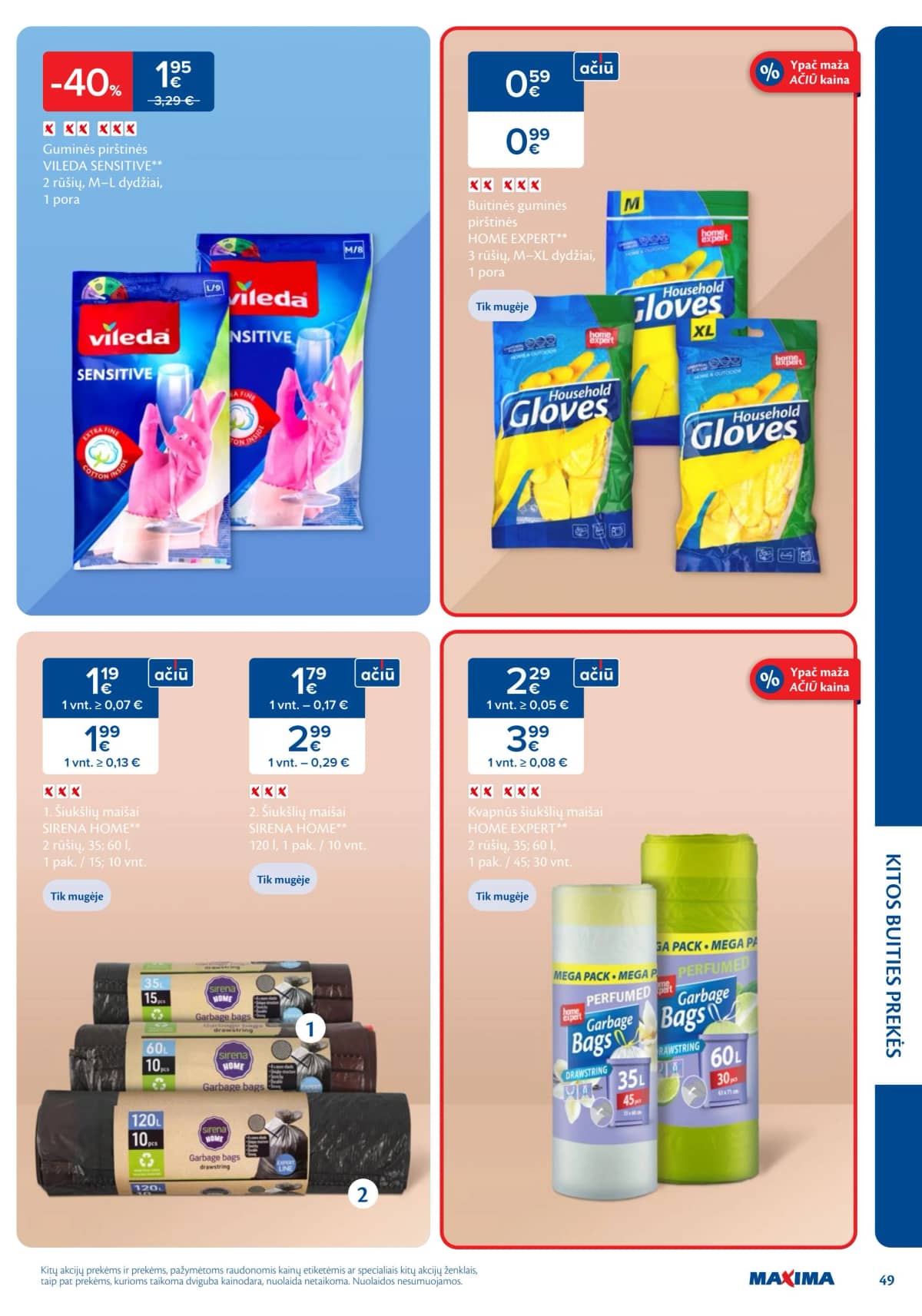 Maxima - Švaros mugė 49 puslapis