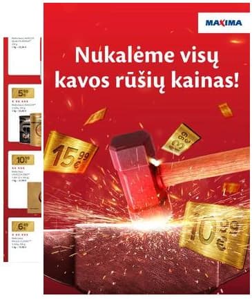 Maxima - Nukalta kaina – visada kaip per akciją 2025-09-02 – 2025-09-08