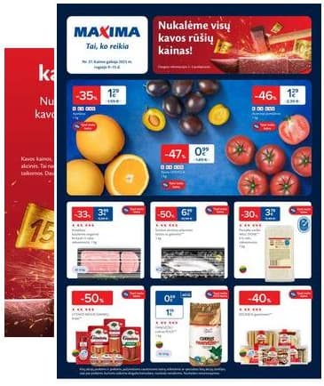 Maxima - Naujausias Maxima akcijų leidinys | 2025-09-09 - 2025-09-15 2025-09-09 – 2025-09-15