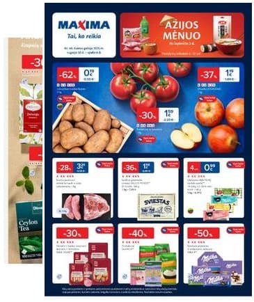 Maxima - Naujausias Maxima akcijų leidinys | 2025-09-30 - 2025-10-06 2025-09-30 – 2025-10-06