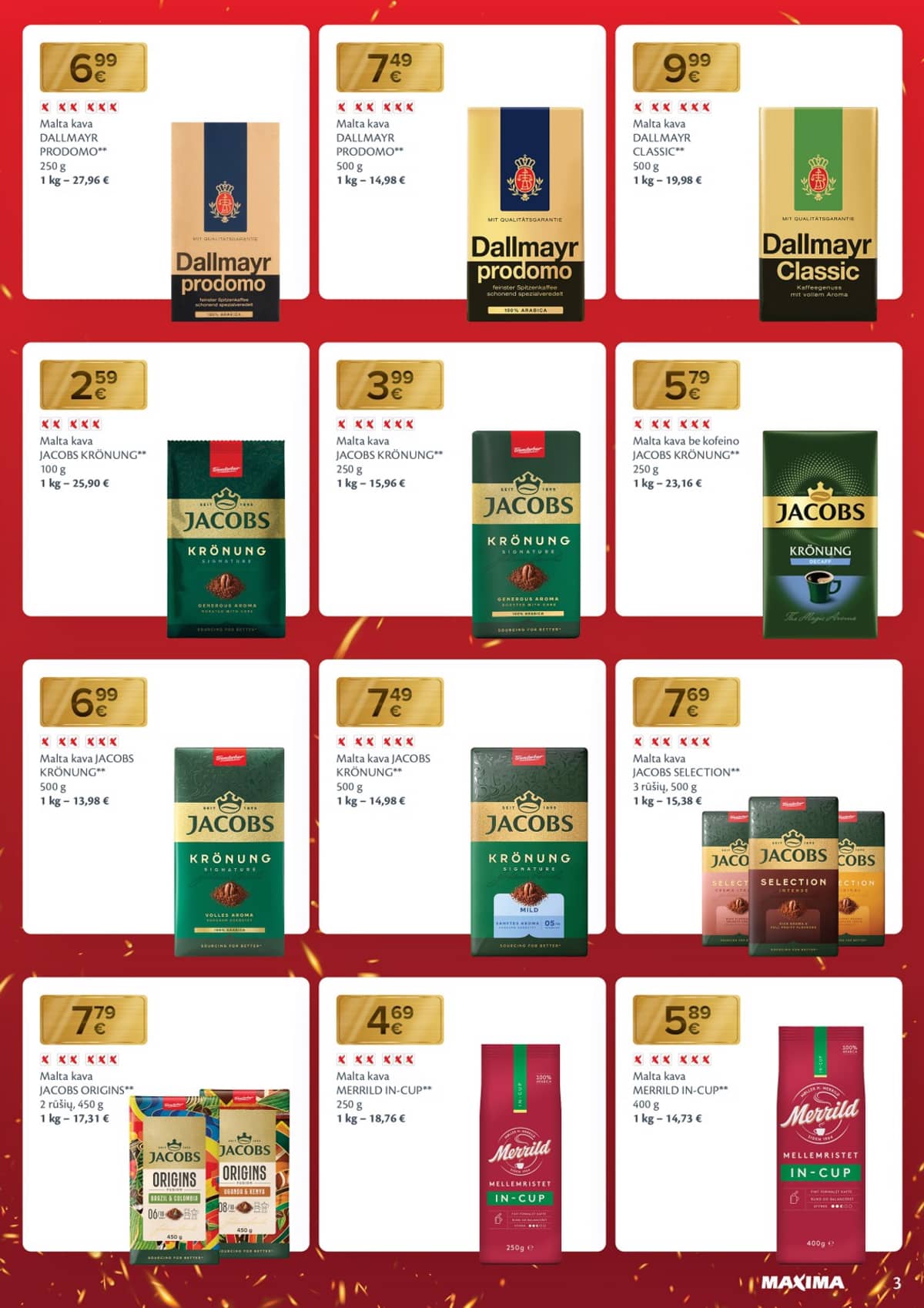 Maxima - Nukalta kaina – visada kaip per akciją | 2025-10-28 - 2025-11-03 3 puslapis