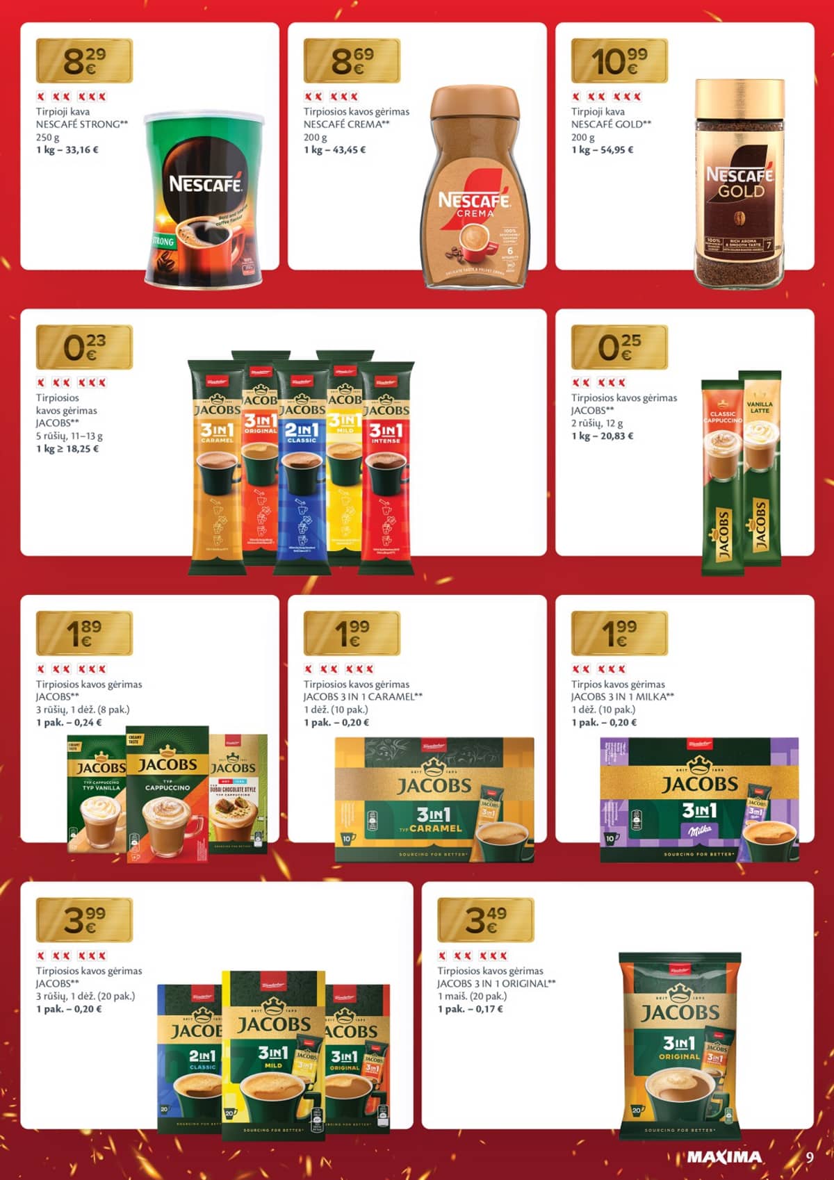 Maxima - Nukalta kaina – visada kaip per akciją | 2025-10-28 - 2025-11-03 9 puslapis