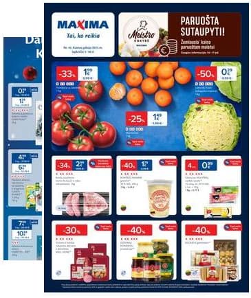 Maxima - Maxima Akcijų ir nuolaidų leidinys Nr. 45 2025-11-04 – 2025-11-10