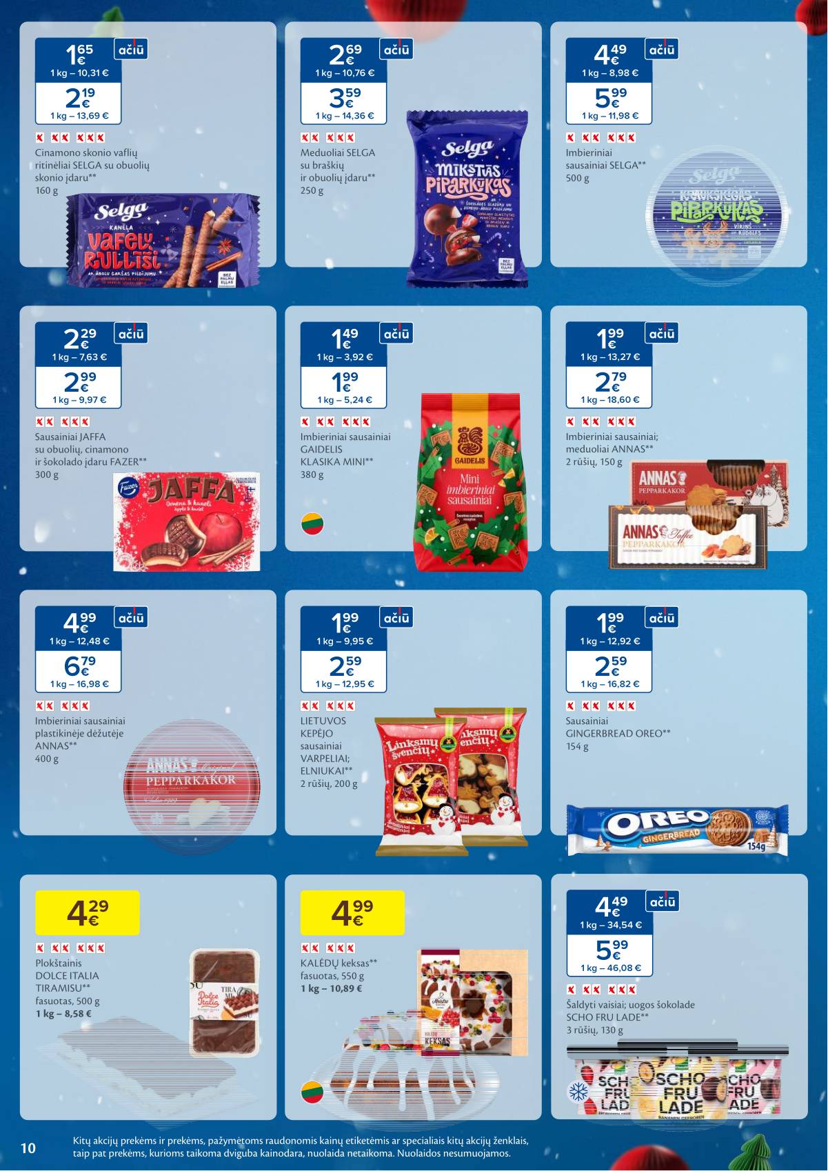 Maxima - Maxima Kalėdų akcijų leidinys | 2025-11-04 - 2026-01-03 10 puslapis