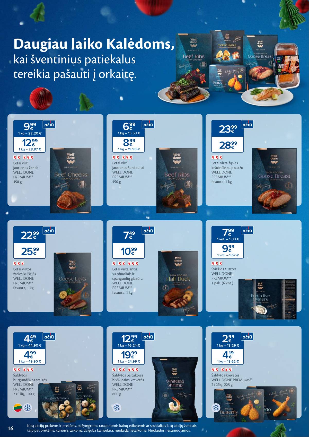 Maxima - Maxima Kalėdų akcijų leidinys | 2025-11-04 - 2026-01-03 16 puslapis