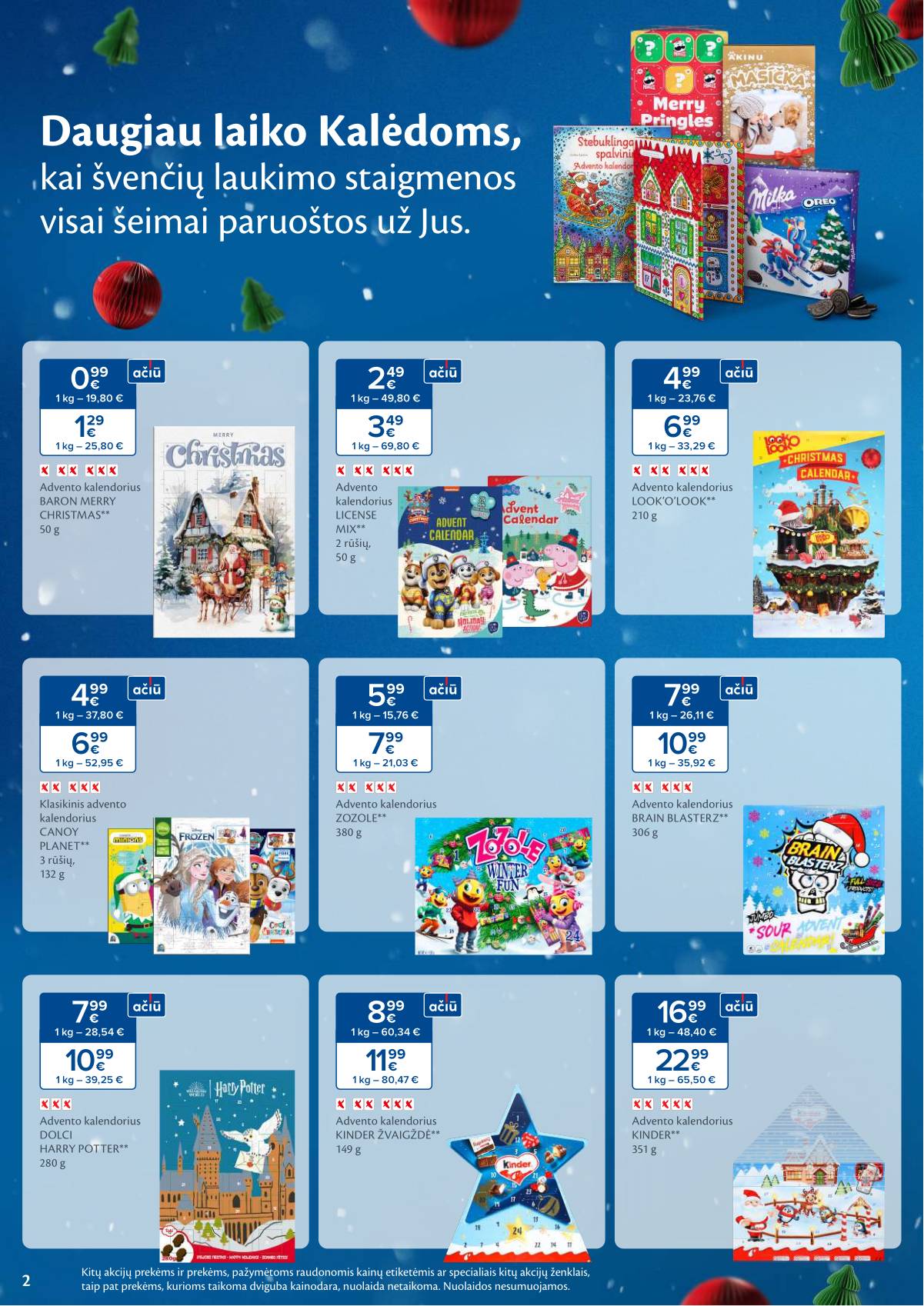 Maxima - Maxima Kalėdų akcijų leidinys | 2025-11-04 - 2026-01-03 2 puslapis