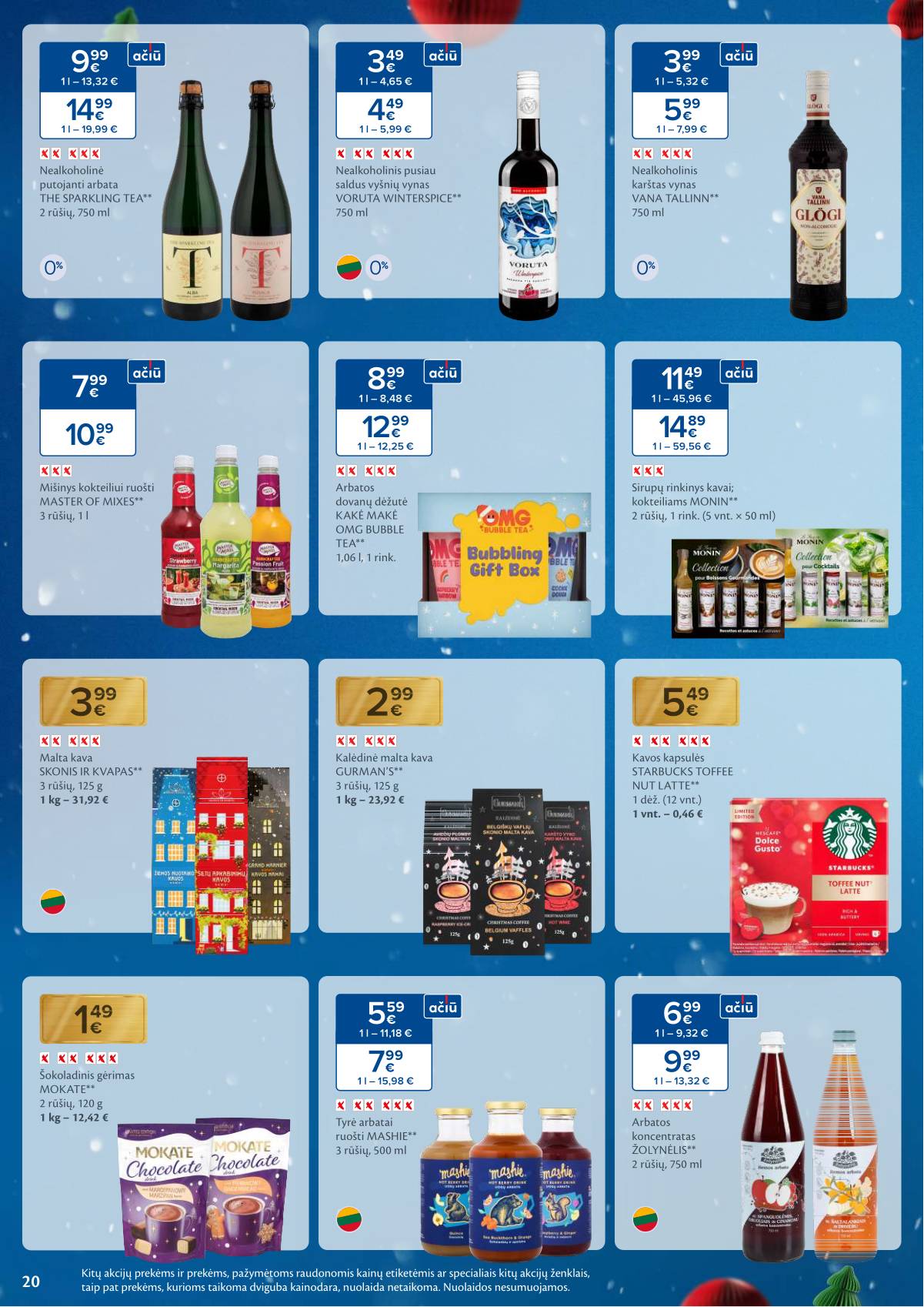 Maxima - Maxima Kalėdų akcijų leidinys | 2025-11-04 - 2026-01-03 20 puslapis