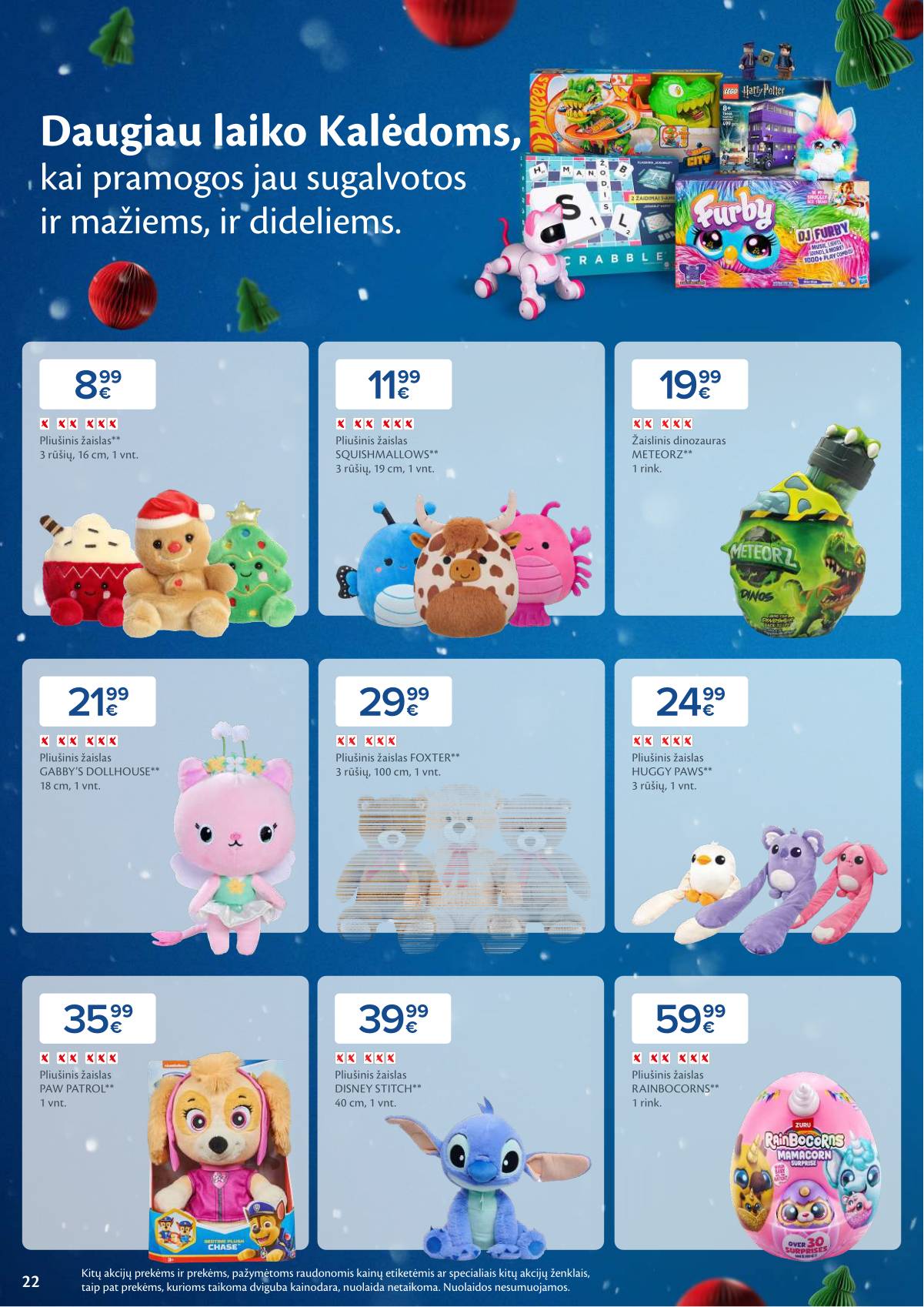 Maxima - Maxima Kalėdų akcijų leidinys | 2025-11-04 - 2026-01-03 22 puslapis