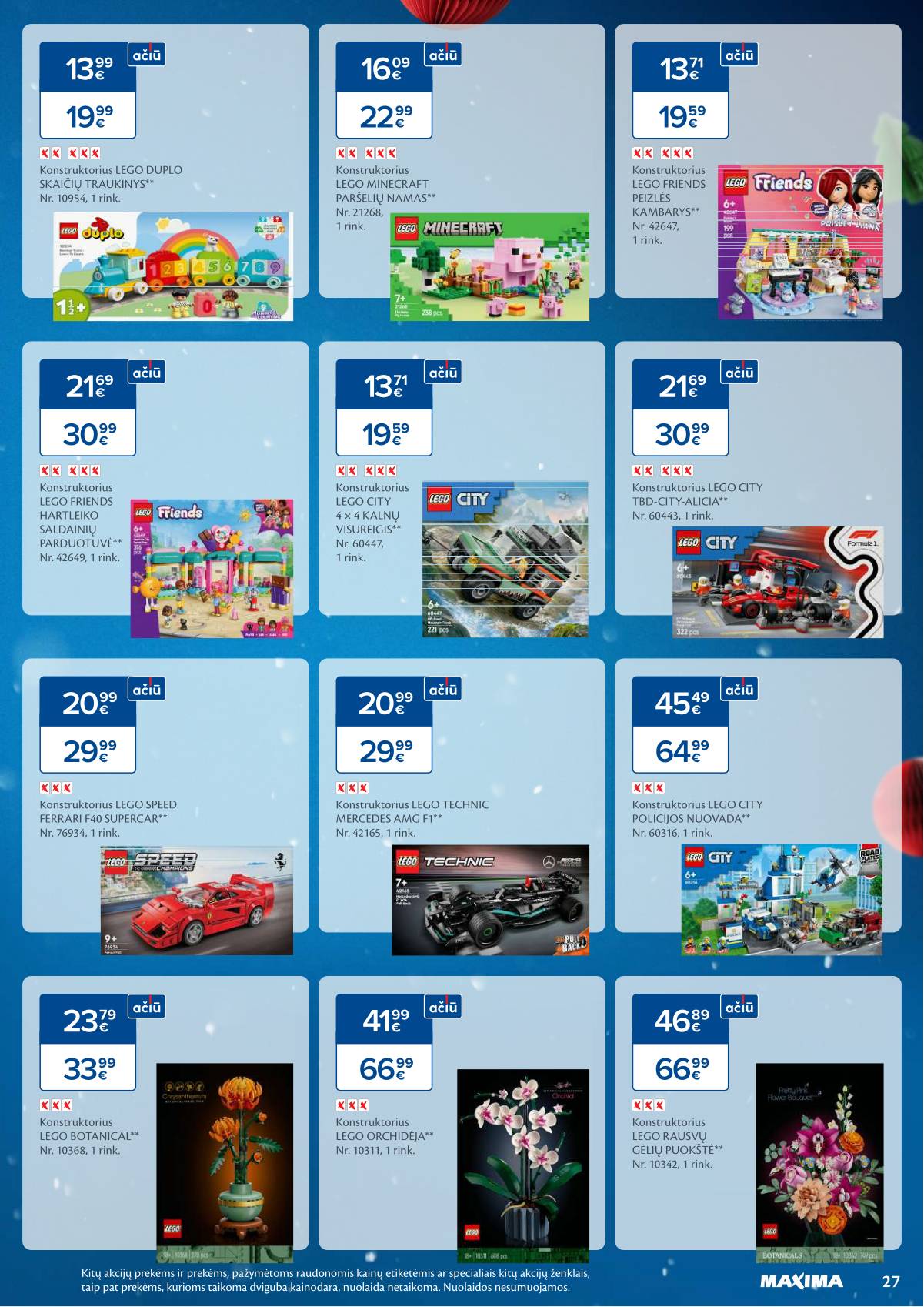 Maxima - Maxima Kalėdų akcijų leidinys | 2025-11-04 - 2026-01-03 27 puslapis