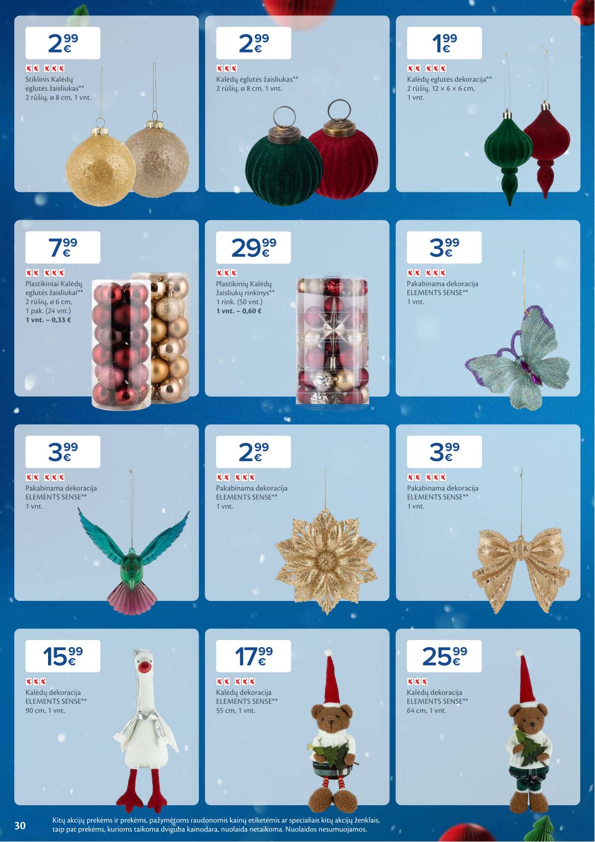 Maxima - Maxima Kalėdų akcijų leidinys | 2025-11-04 - 2026-01-03 30 puslapis