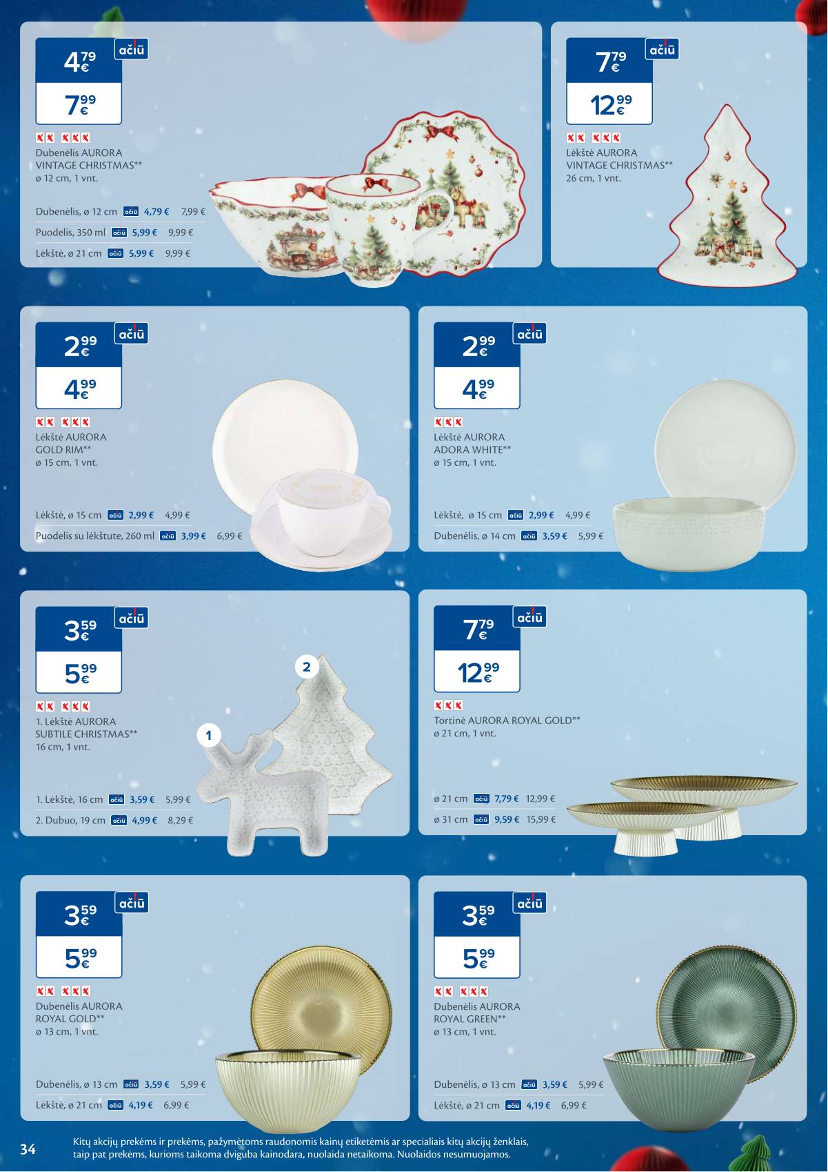 Maxima - Maxima Kalėdų akcijų leidinys | 2025-11-04 - 2026-01-03 34 puslapis