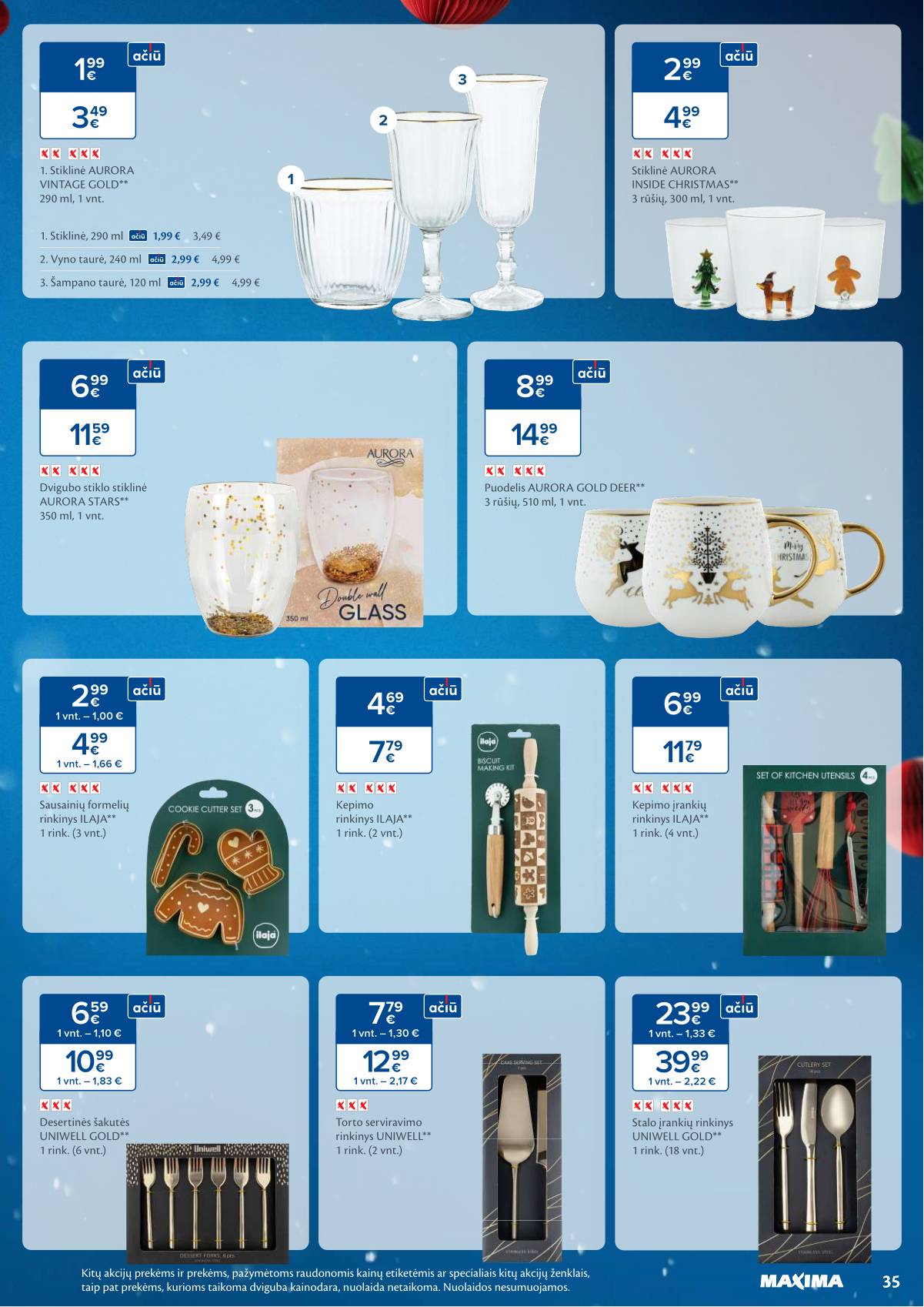 Maxima - Maxima Kalėdų akcijų leidinys | 2025-11-04 - 2026-01-03 35 puslapis