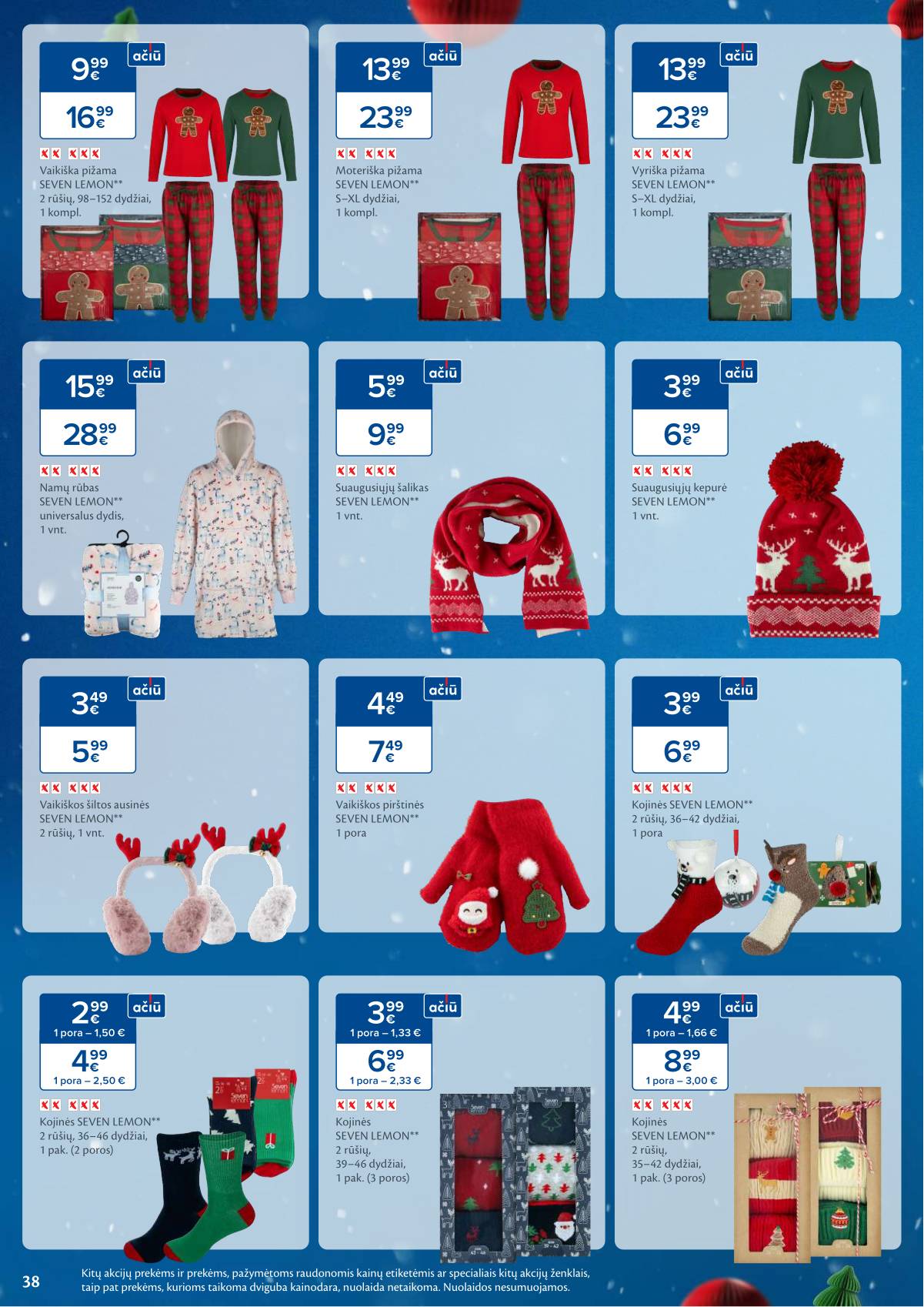 Maxima - Maxima Kalėdų akcijų leidinys | 2025-11-04 - 2026-01-03 38 puslapis