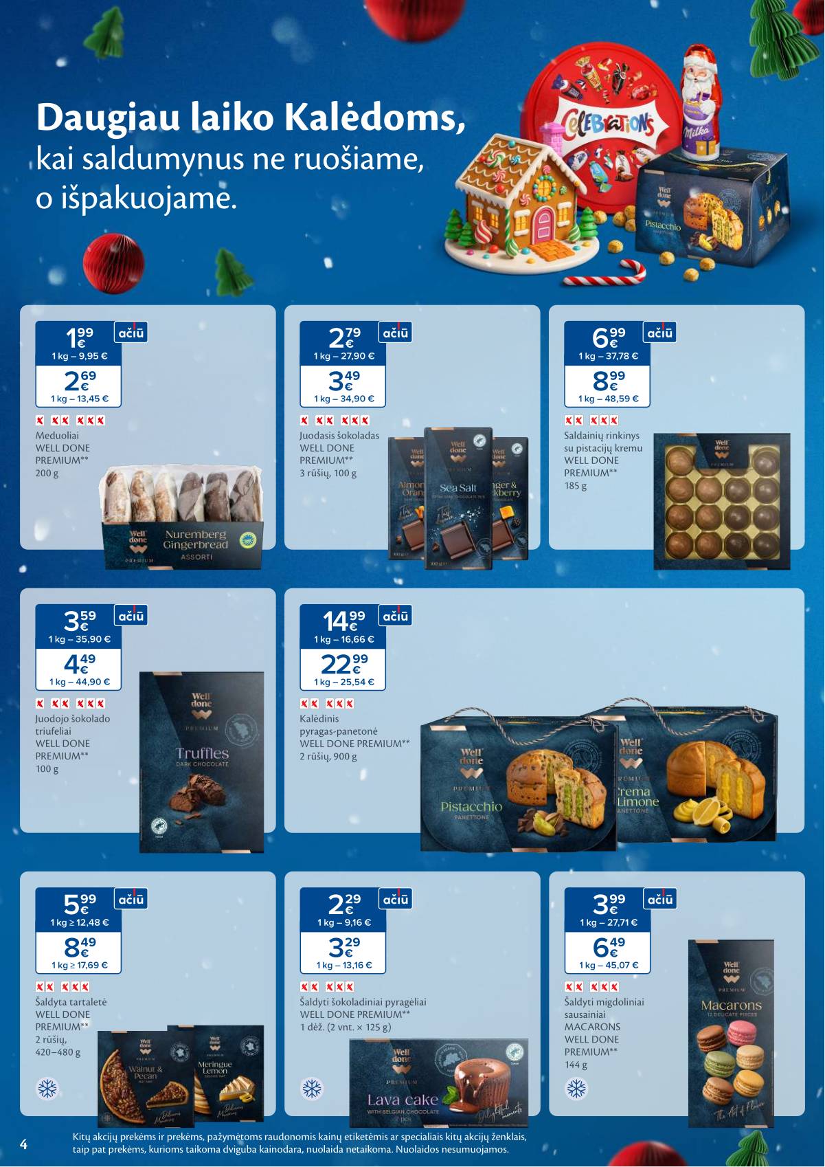 Maxima - Maxima Kalėdų akcijų leidinys | 2025-11-04 - 2026-01-03 4 puslapis