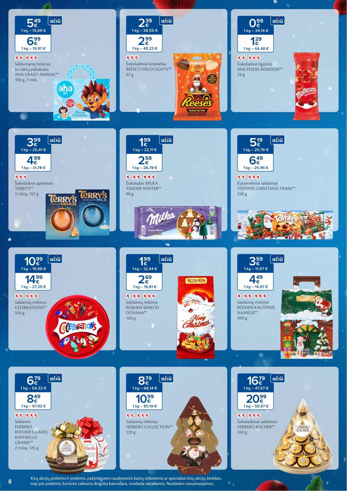 Maxima - Maxima Kalėdų akcijų leidinys | 2025-11-04 - 2026-01-03 8 puslapis