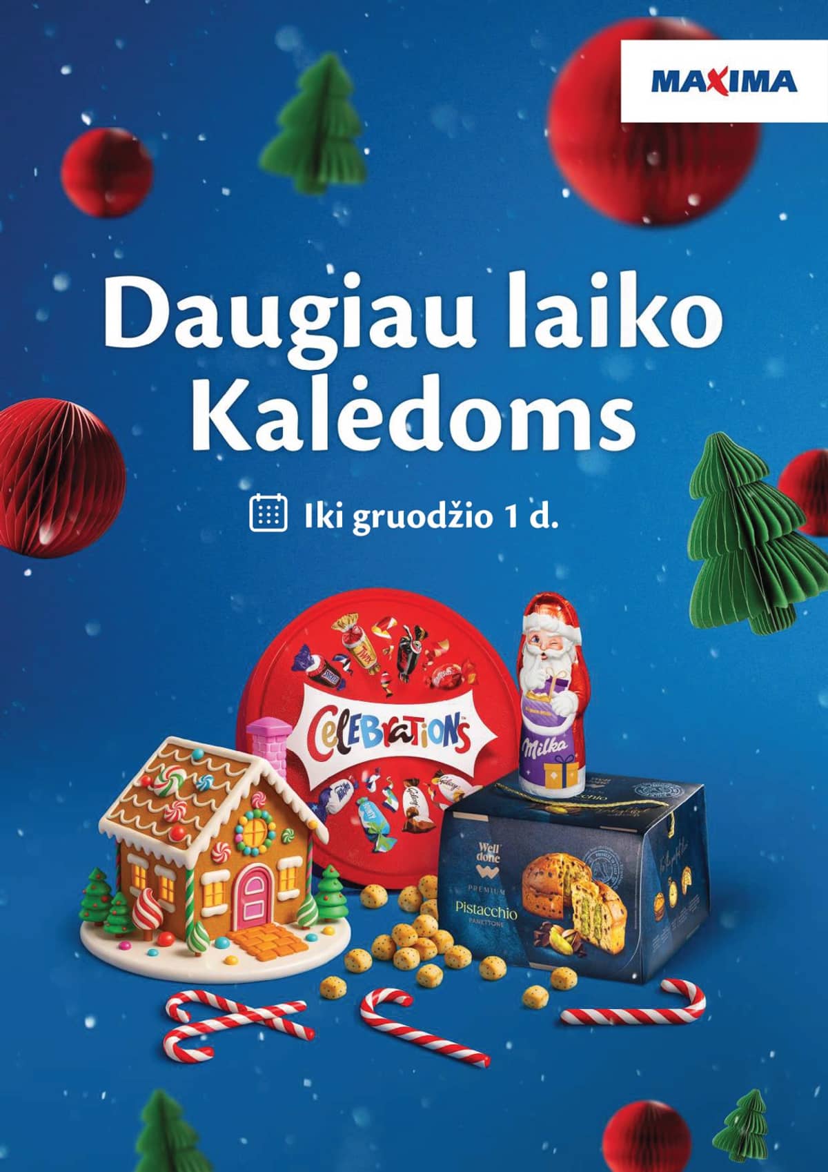 Maxima - Daugiau laiko Kalėdoms 1 puslapis