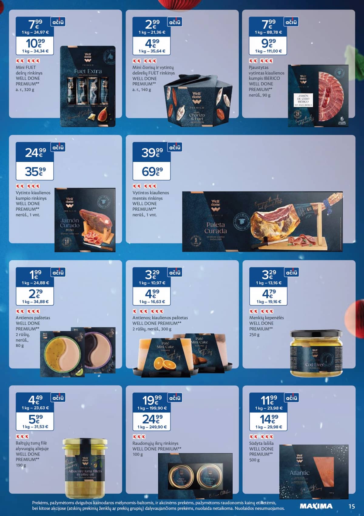 Maxima - Daugiau laiko Kalėdoms 15 puslapis