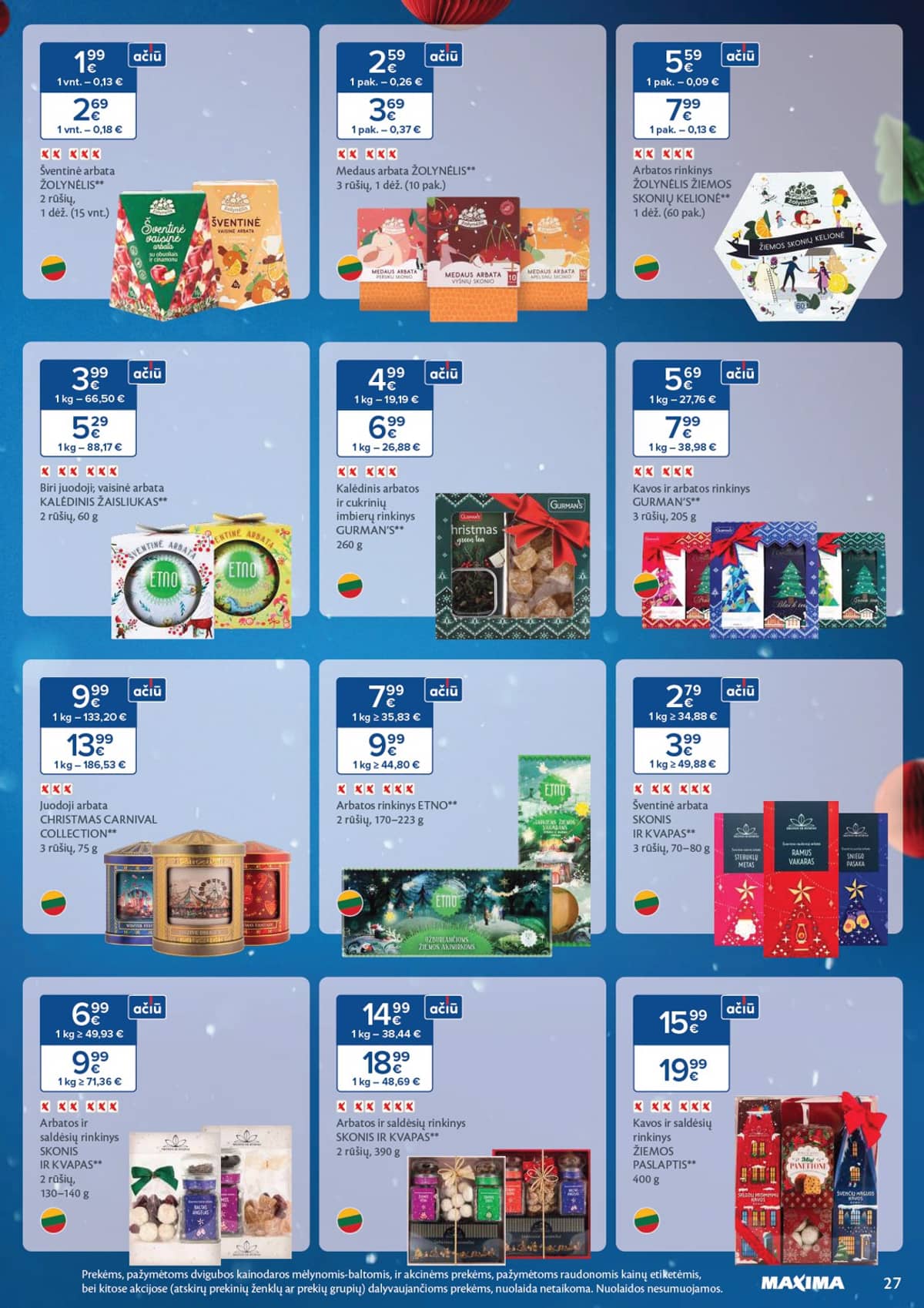 Maxima - Daugiau laiko Kalėdoms 27 puslapis