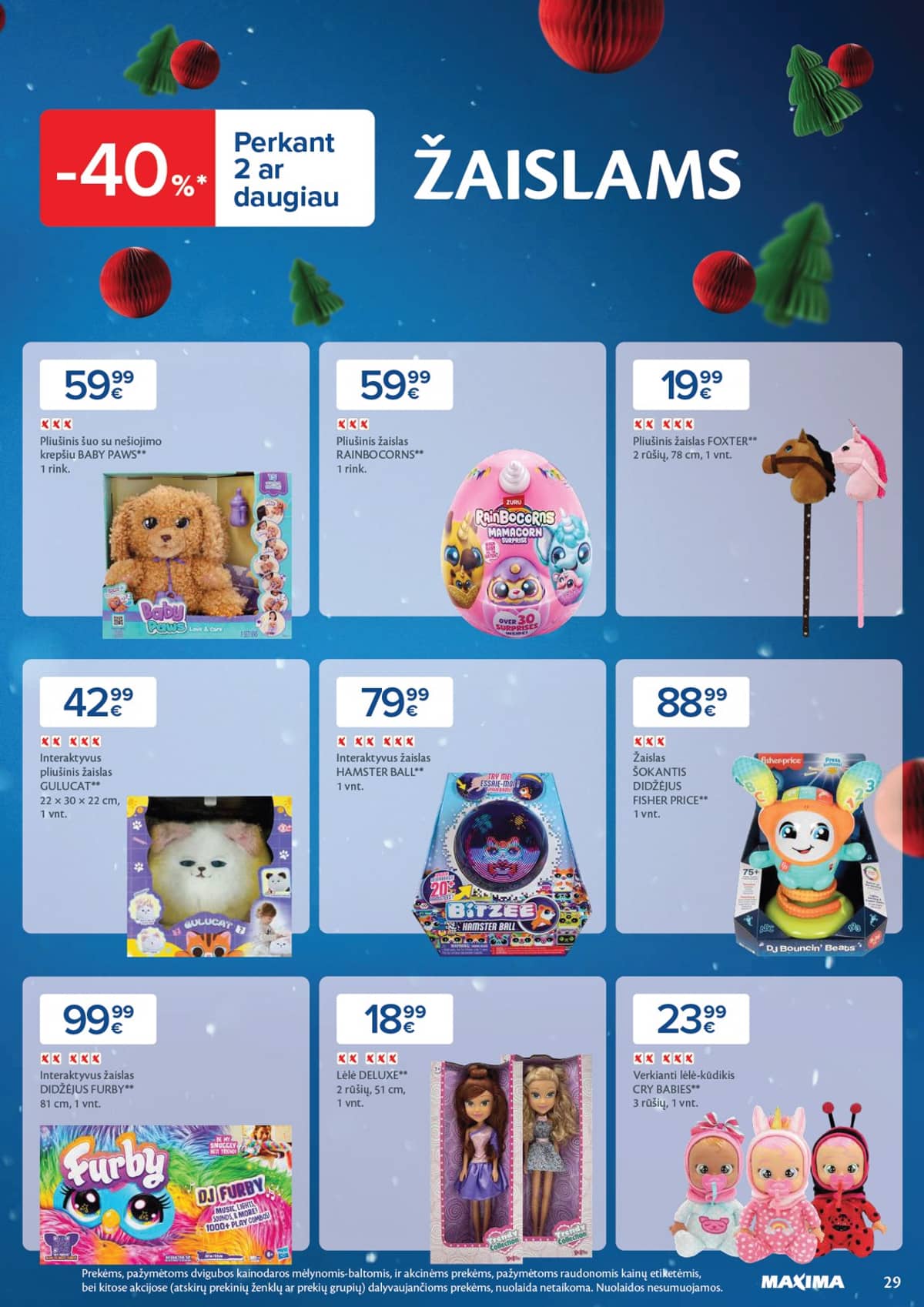 Maxima - Daugiau laiko Kalėdoms 29 puslapis