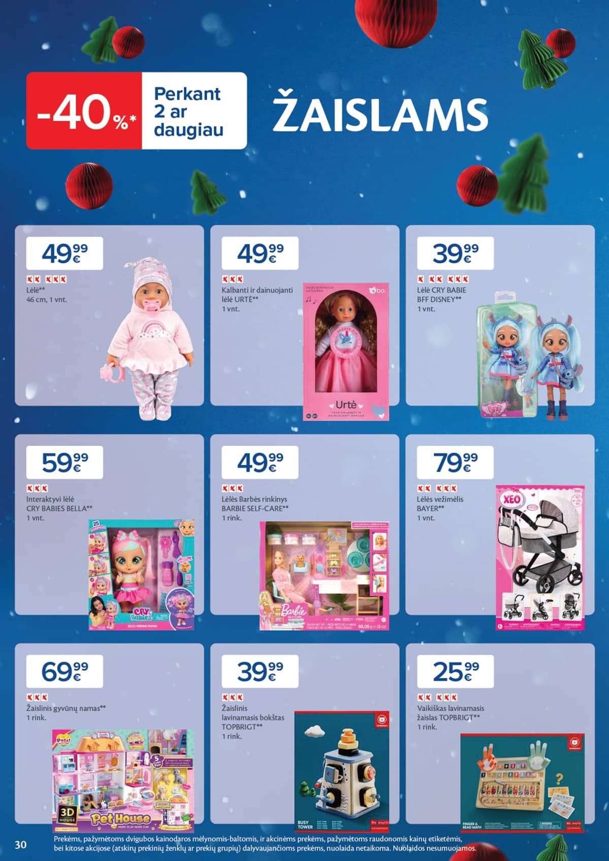 Maxima - Daugiau laiko Kalėdoms 30 puslapis