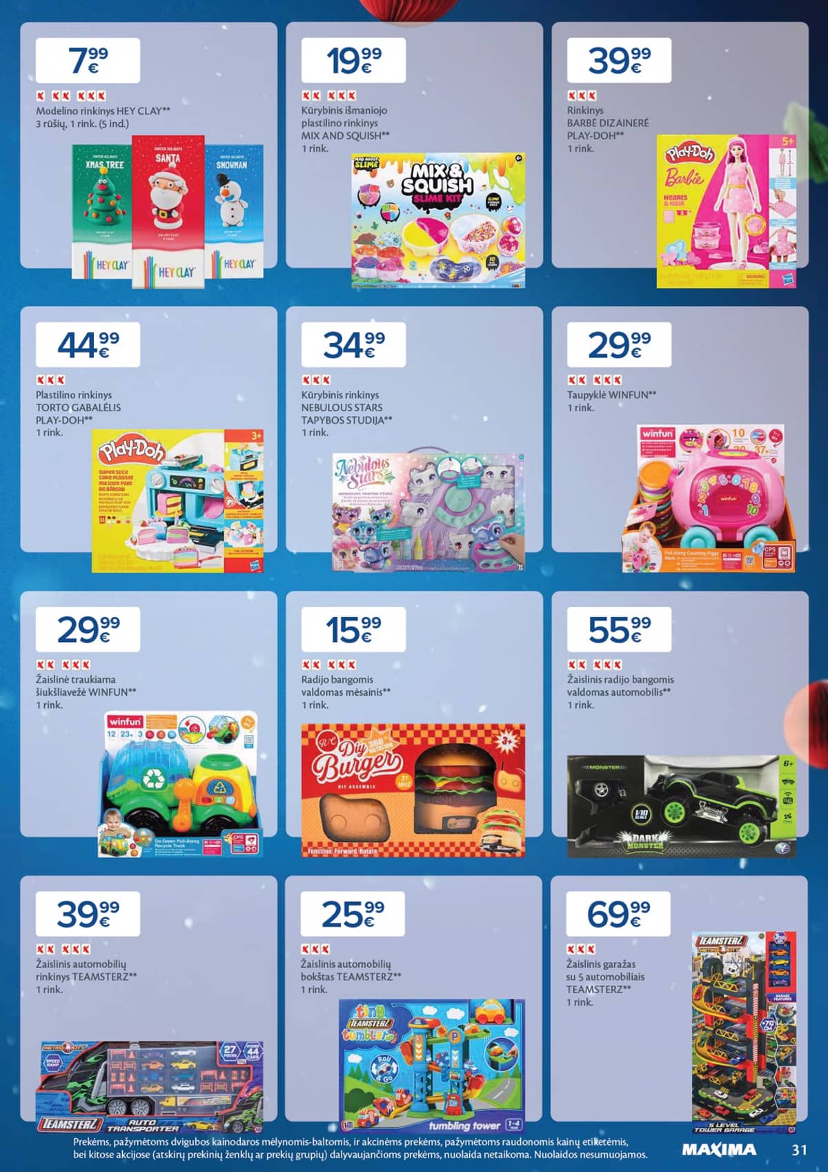 Maxima - Daugiau laiko Kalėdoms 31 puslapis