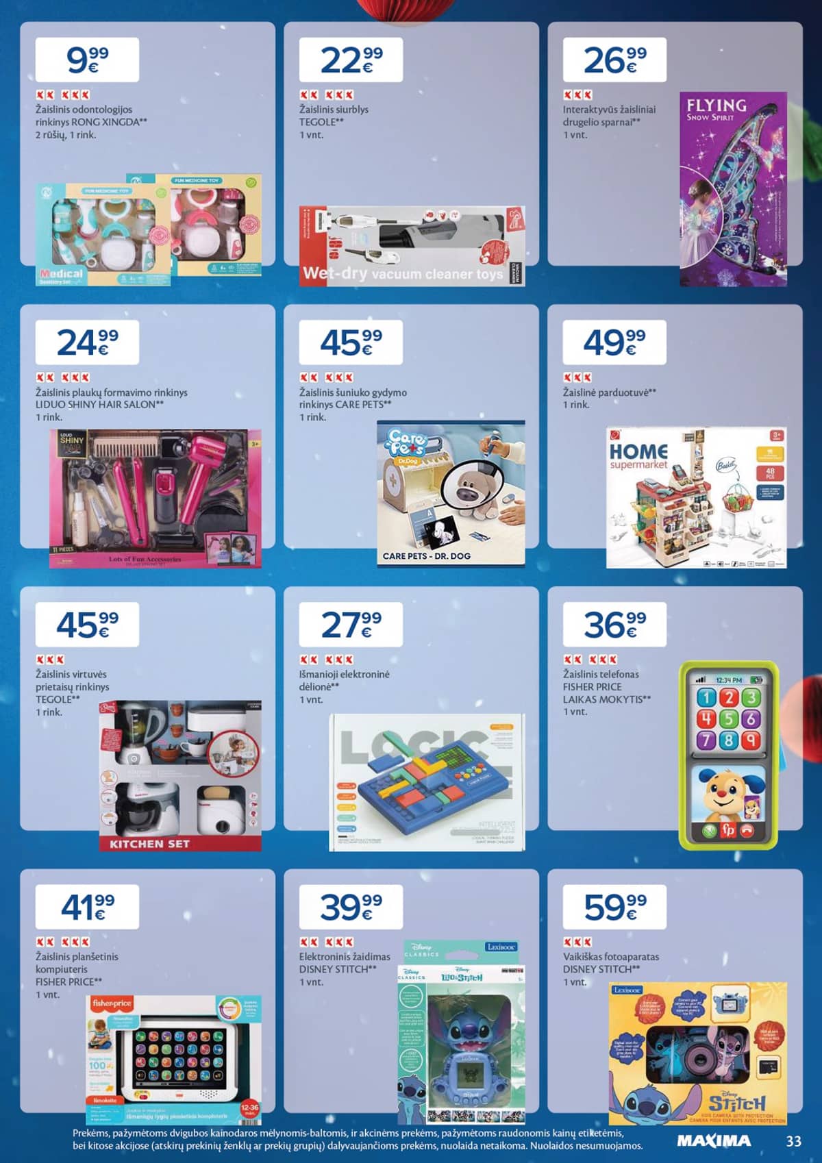 Maxima - Daugiau laiko Kalėdoms 33 puslapis