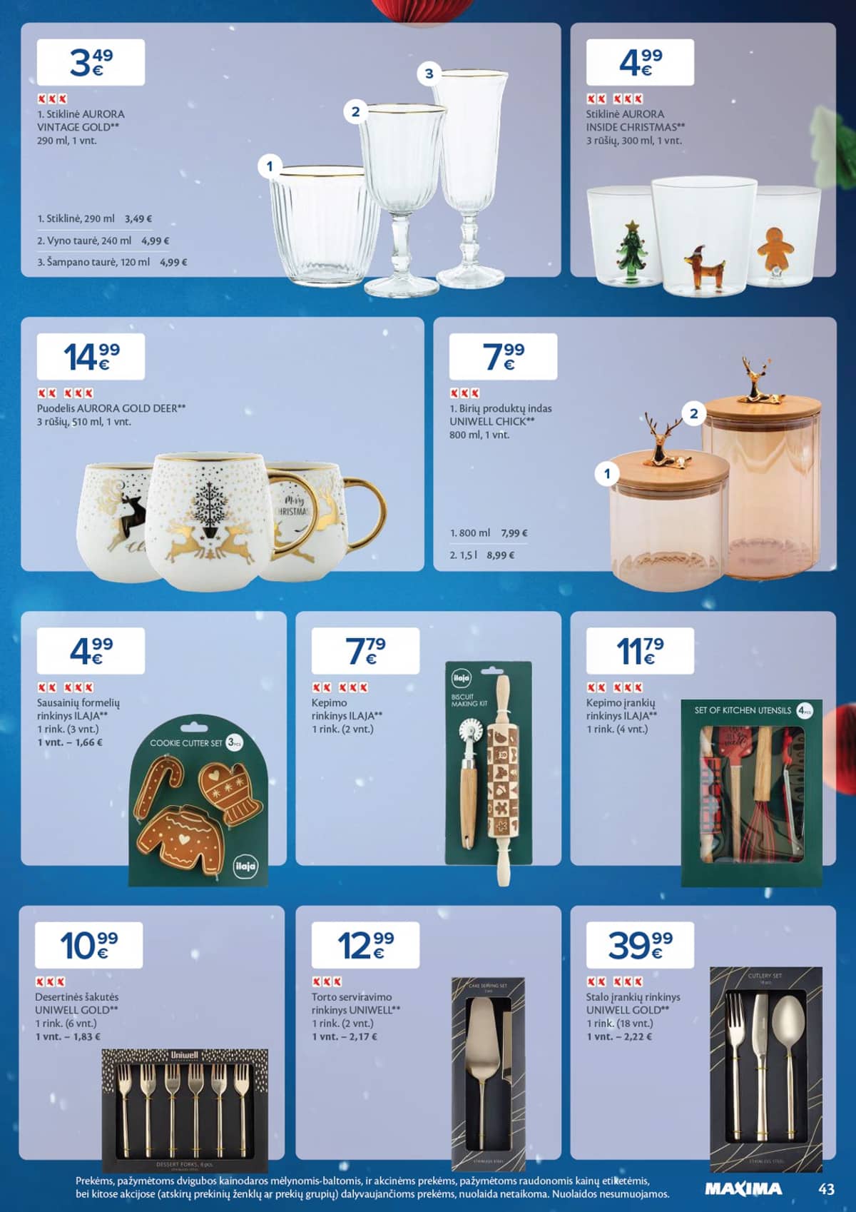 Maxima - Daugiau laiko Kalėdoms 43 puslapis