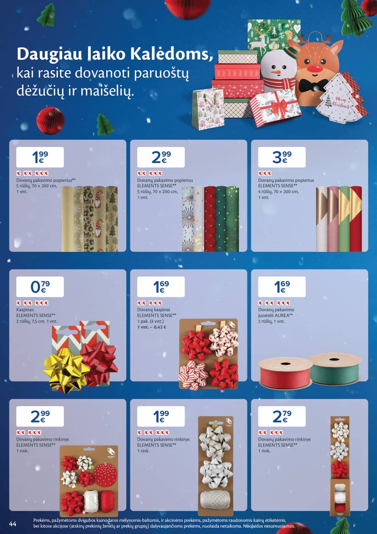 Maxima - Daugiau laiko Kalėdoms 44 puslapis