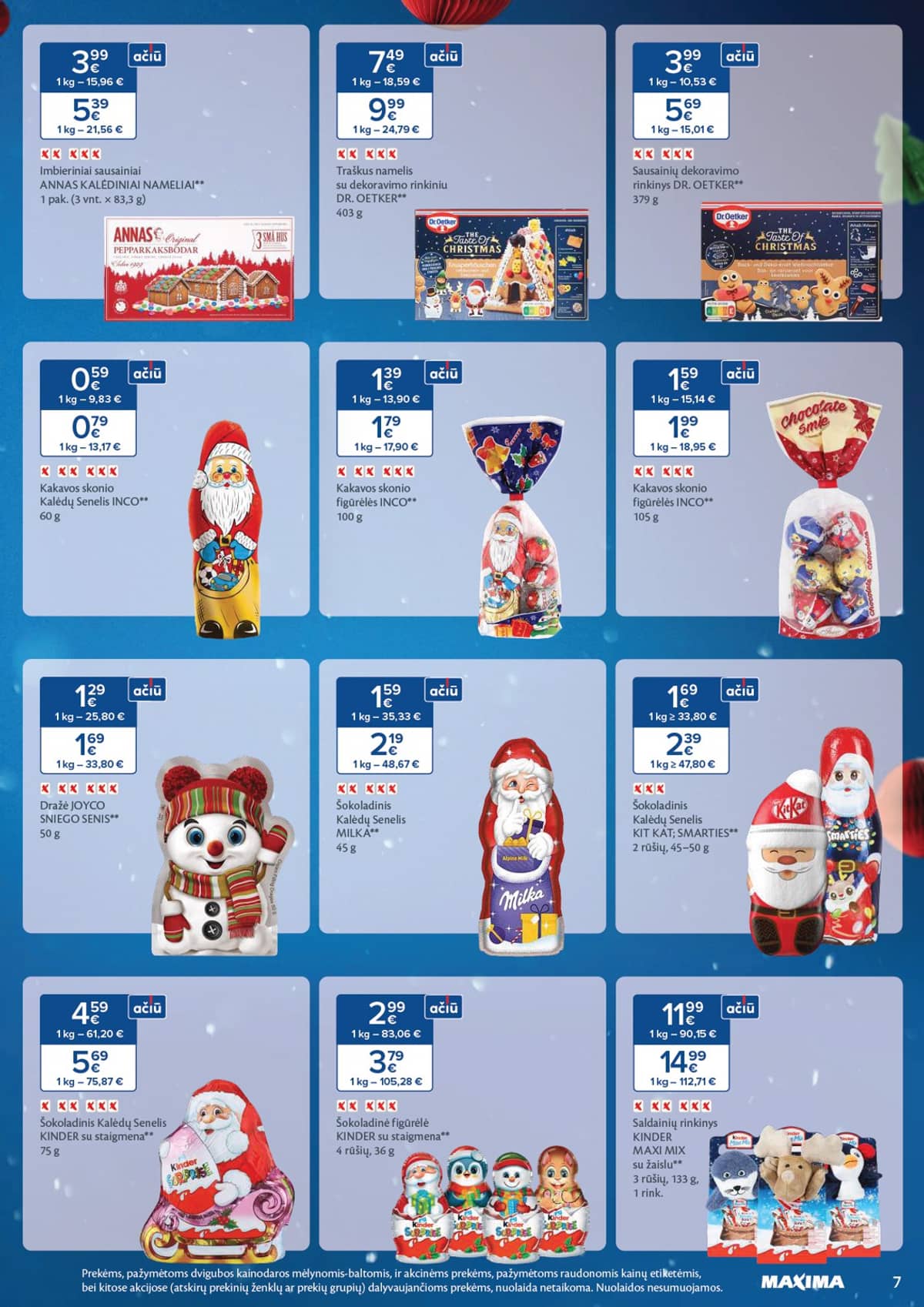 Maxima - Daugiau laiko Kalėdoms 7 puslapis