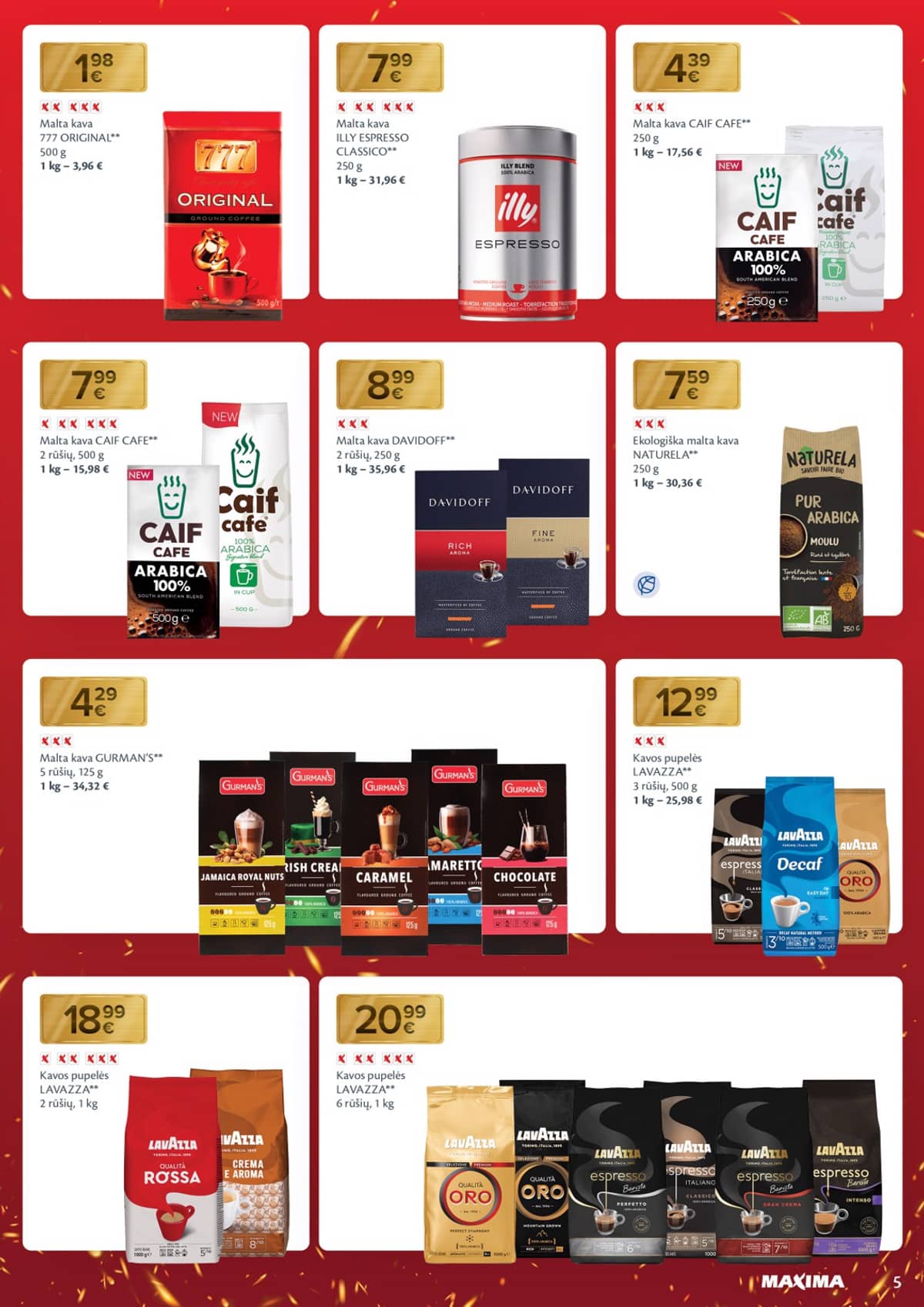 Maxima - Nukalta kaina – visada kaip per akciją 5 puslapis